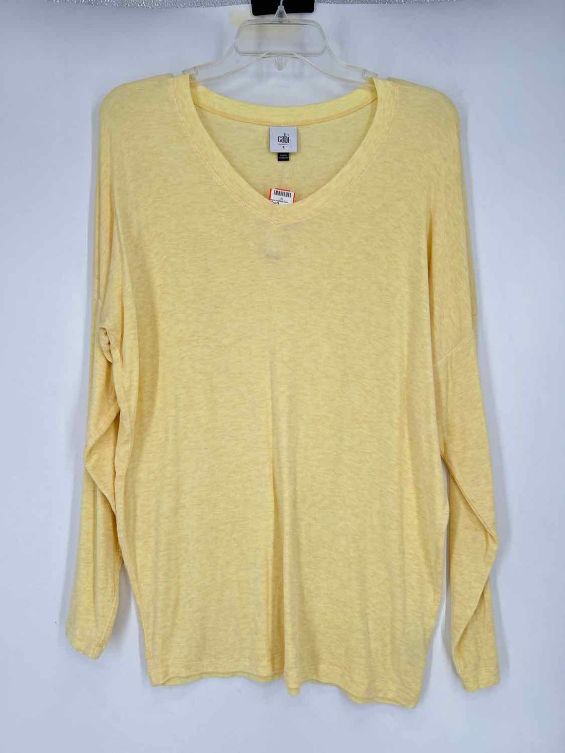 Cabi Size S Yellow Long Sleeve