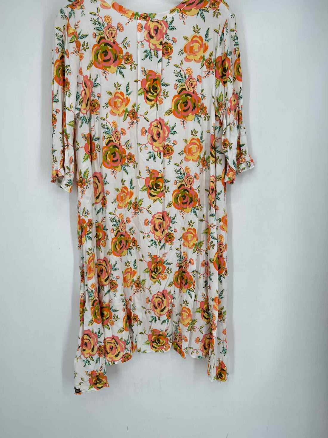 Matilda Jane Size L White Floral Dress