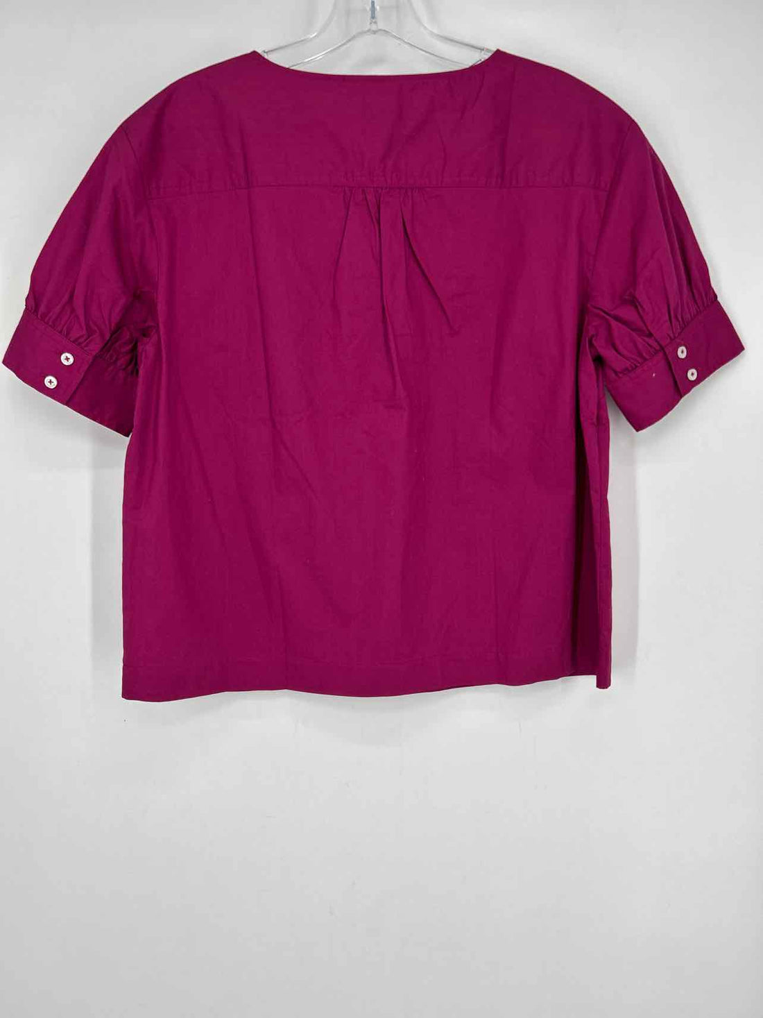 Talbots Size SP Fuschia Short Sleeve