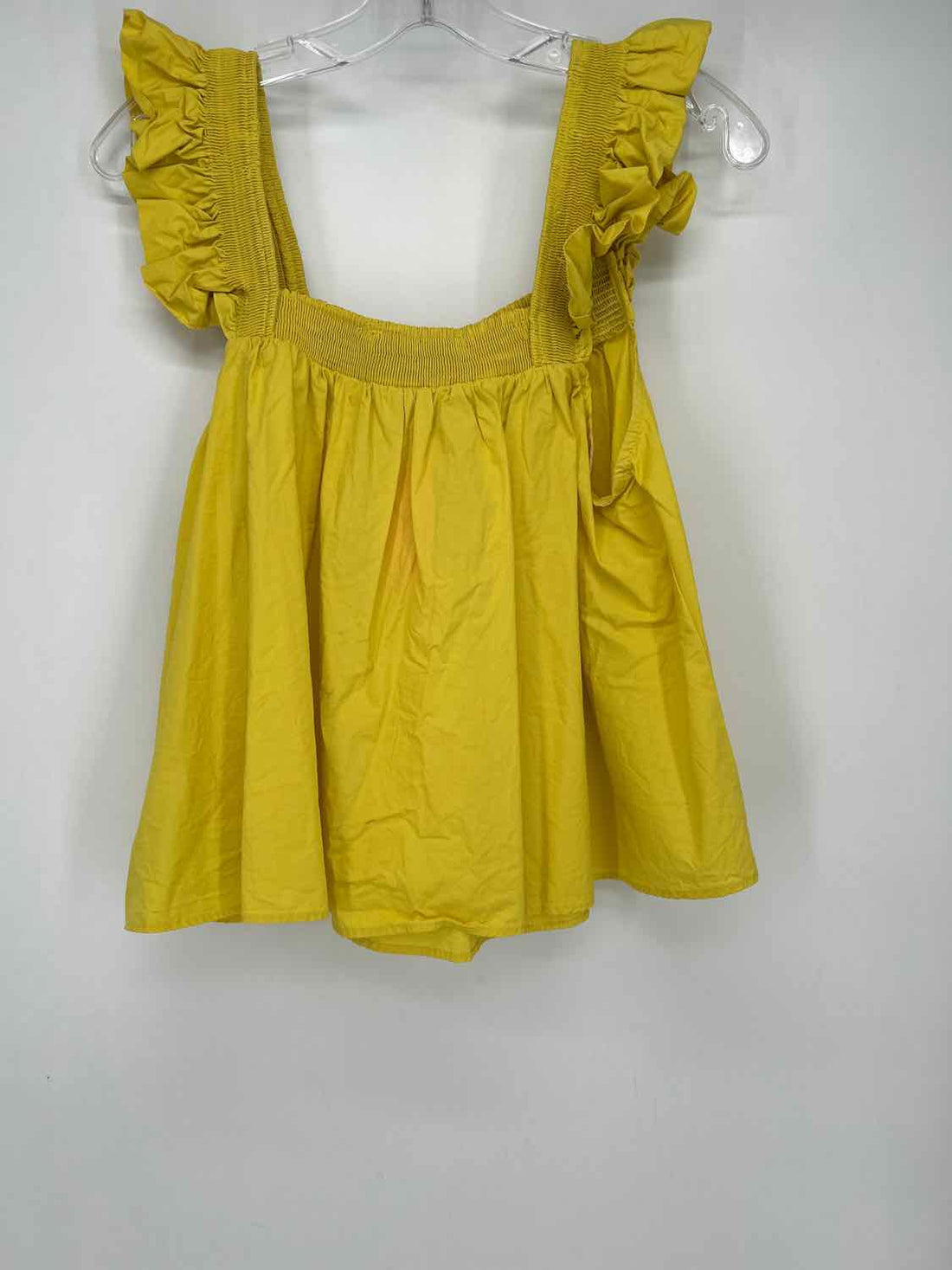 English Factory Size M Yellow Sleeveless