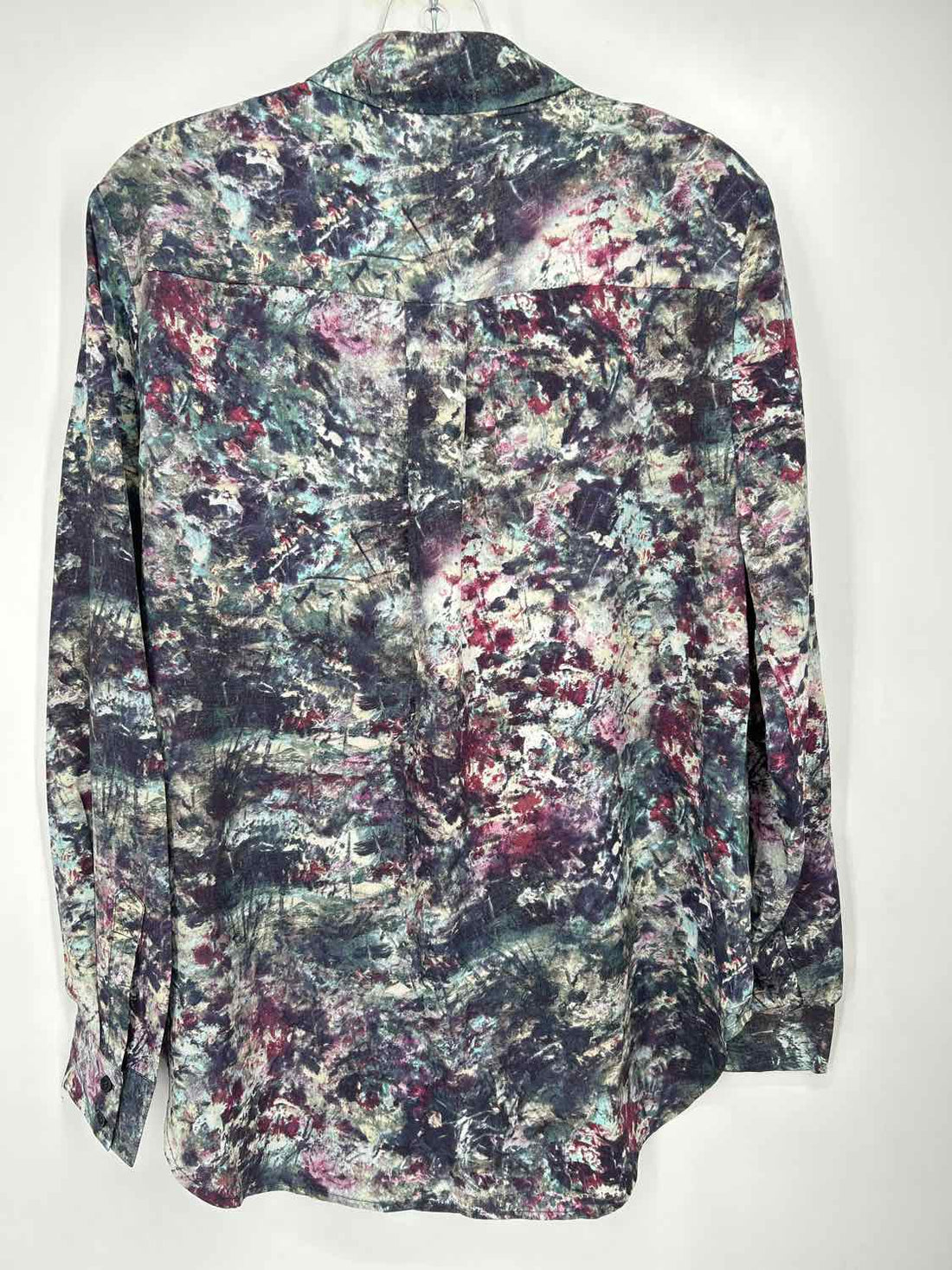 Philosophy Size 8 Green & Purple Print NWT Long Sleeve