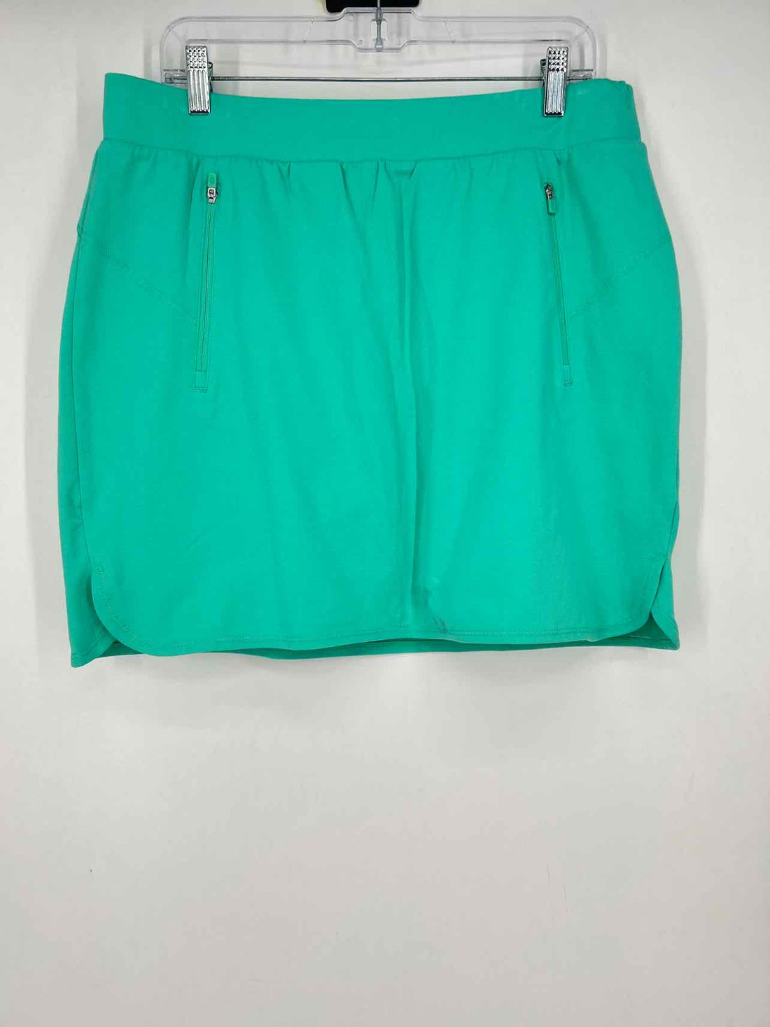 T By Talbots Size L Teal Active Skorts