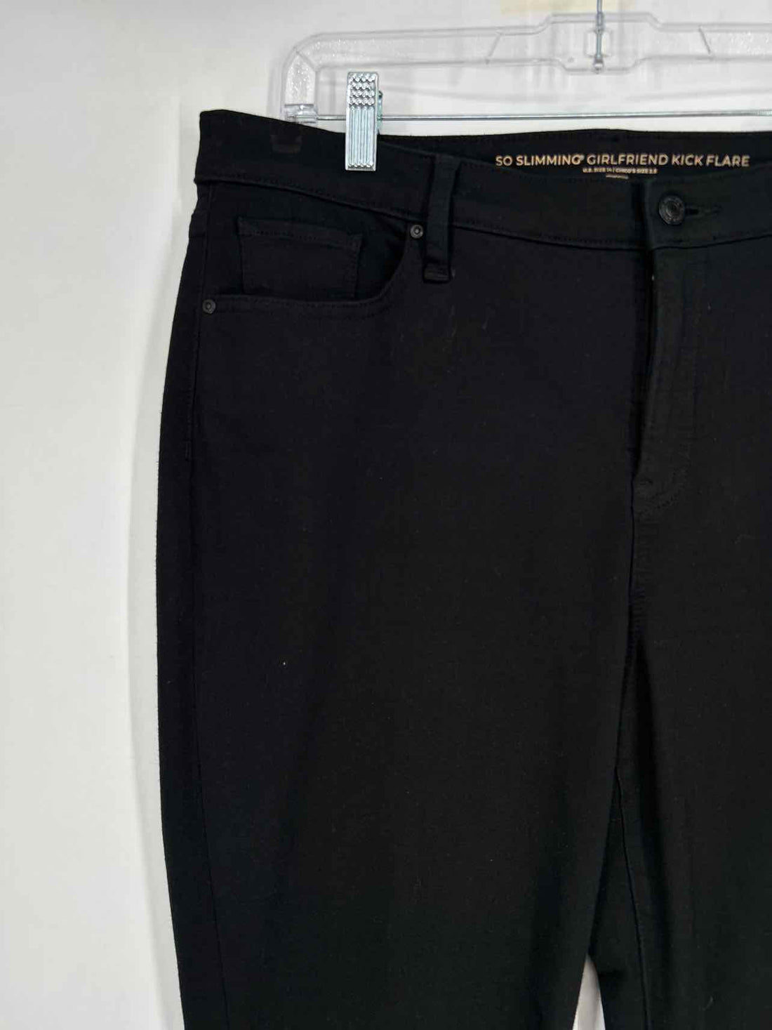Chicos Size 14 Black Pants