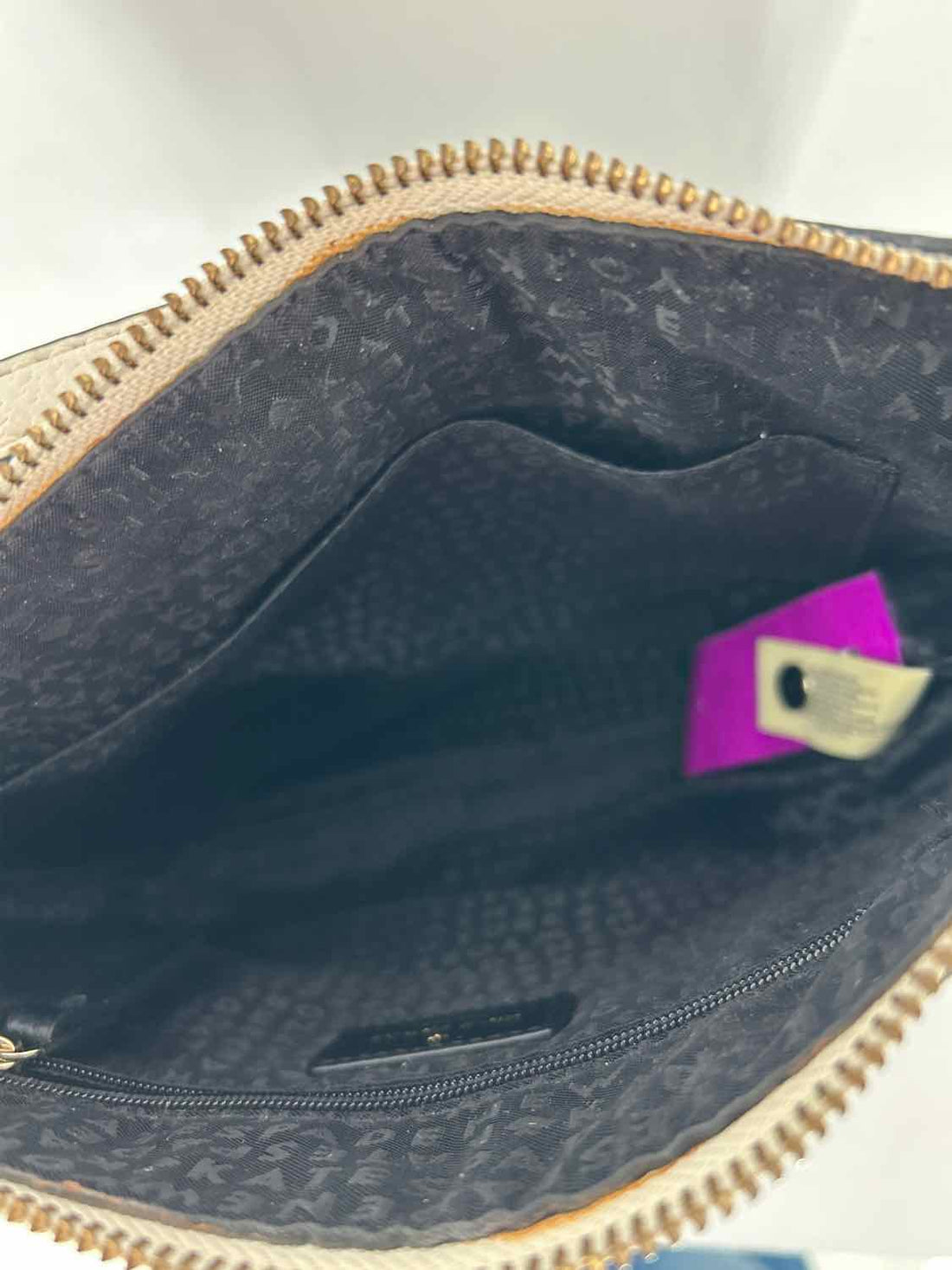 Kate Spade Black & cement Leather Crossbody
