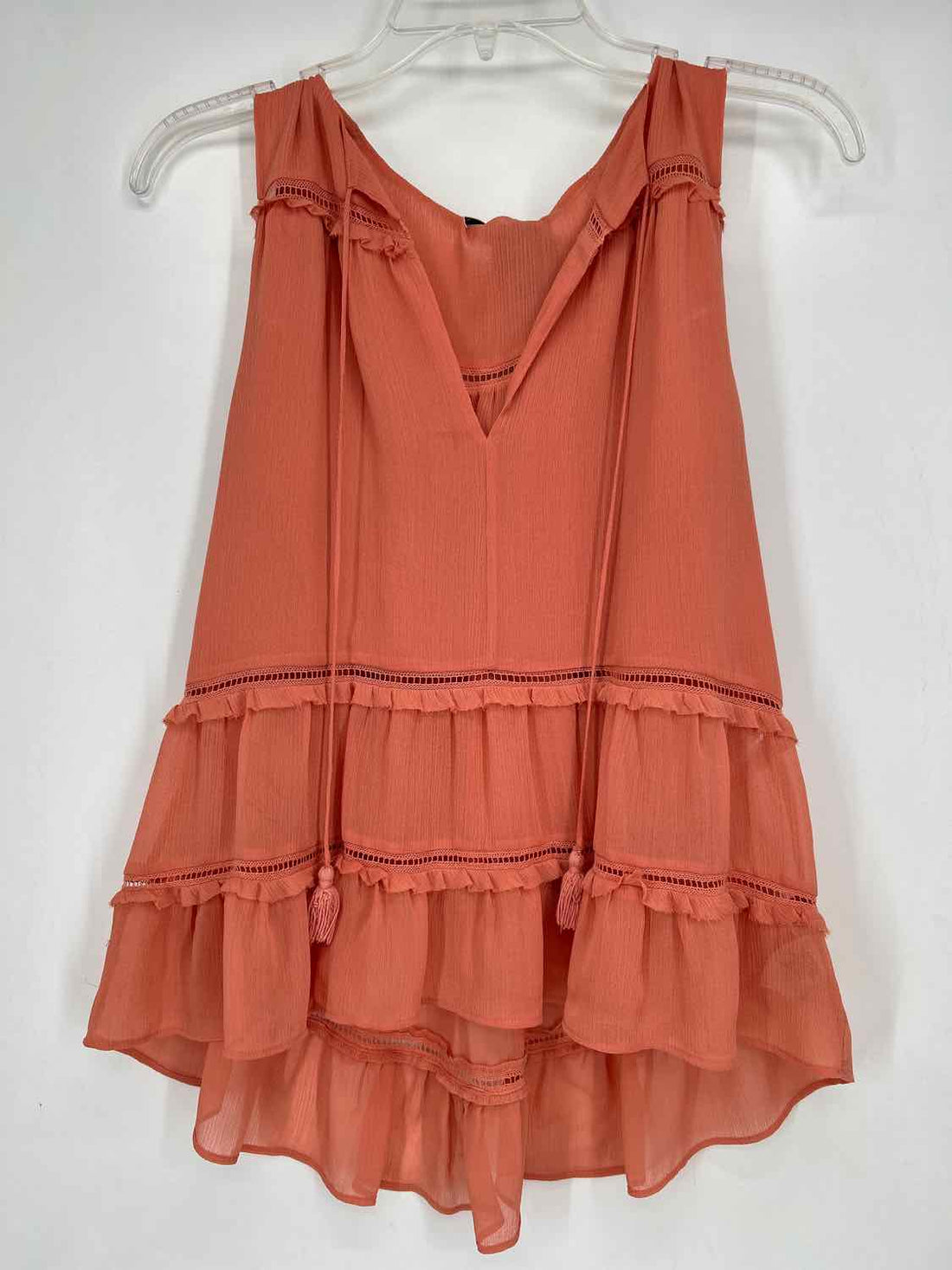 Alice + Olivia Size XS Peach Sleeveless