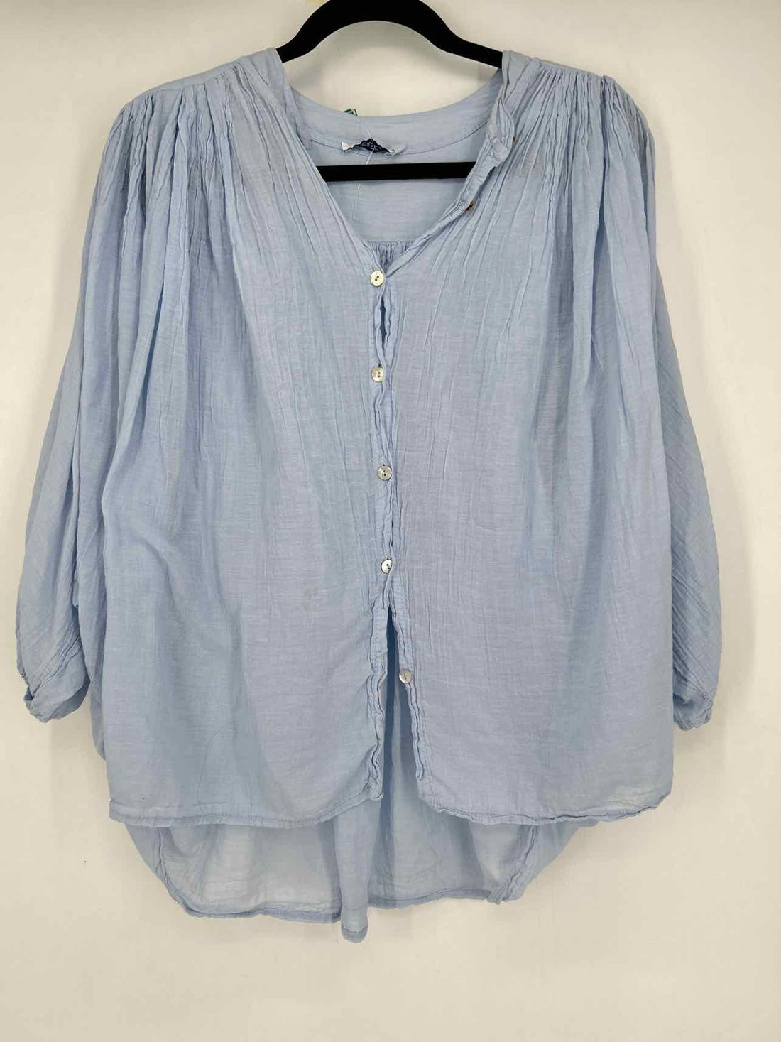 Mersea Size OS Blue Long Sleeve