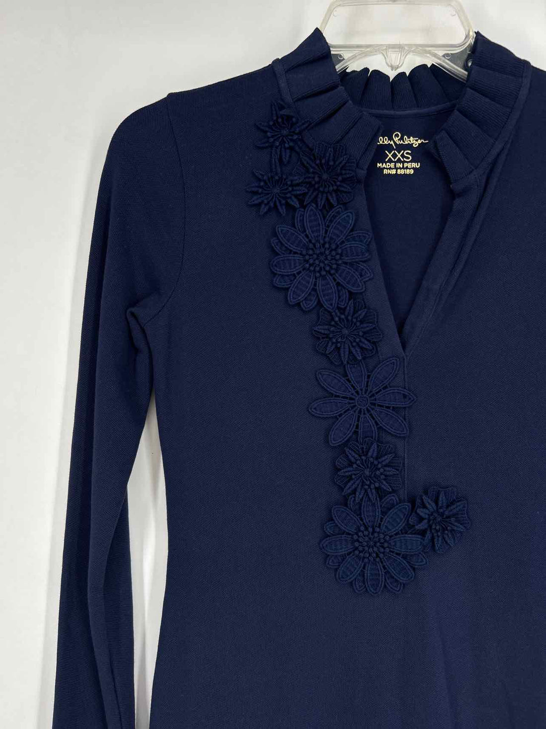 Lilly Pulitzer XXS Navy Long Sleeve Lilly Pulitzer Dress