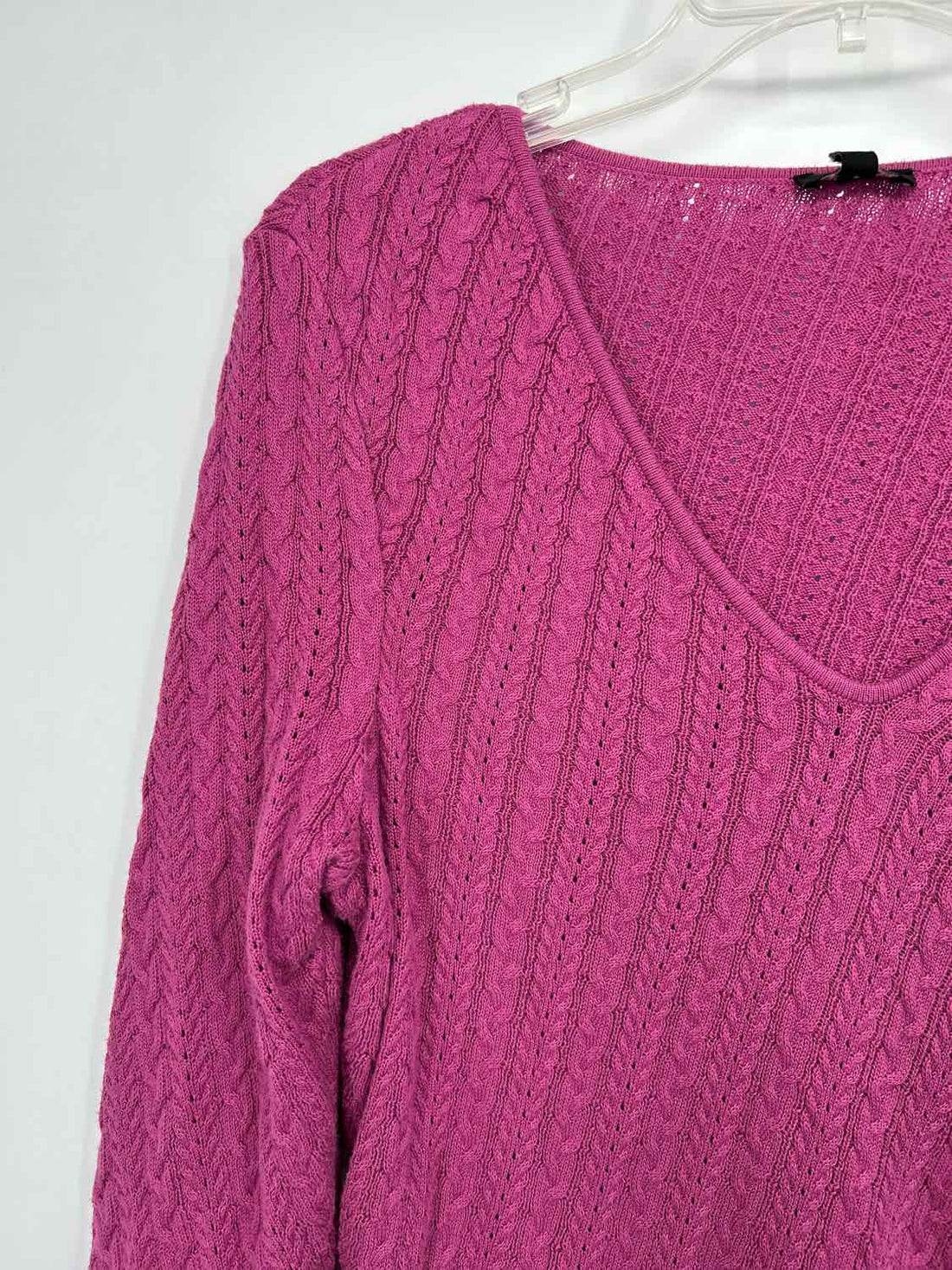 Talbots Size L Purple Sweater