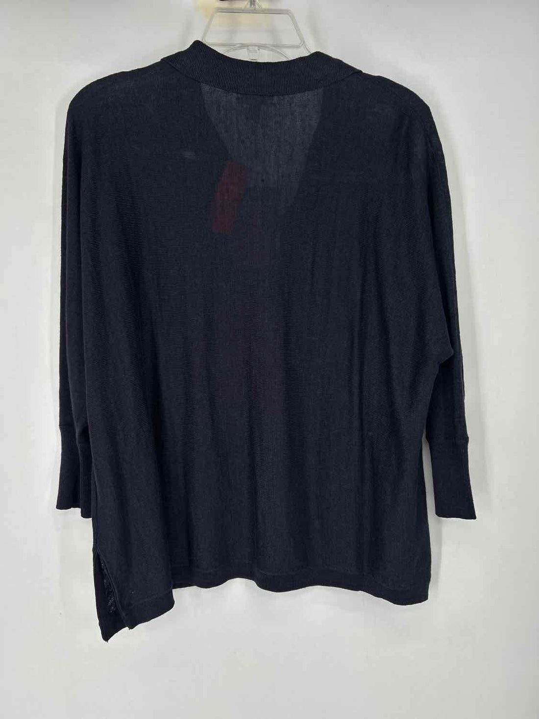 Garnet Hill Size XS Navy Linen 100% NWT Long Sleeve