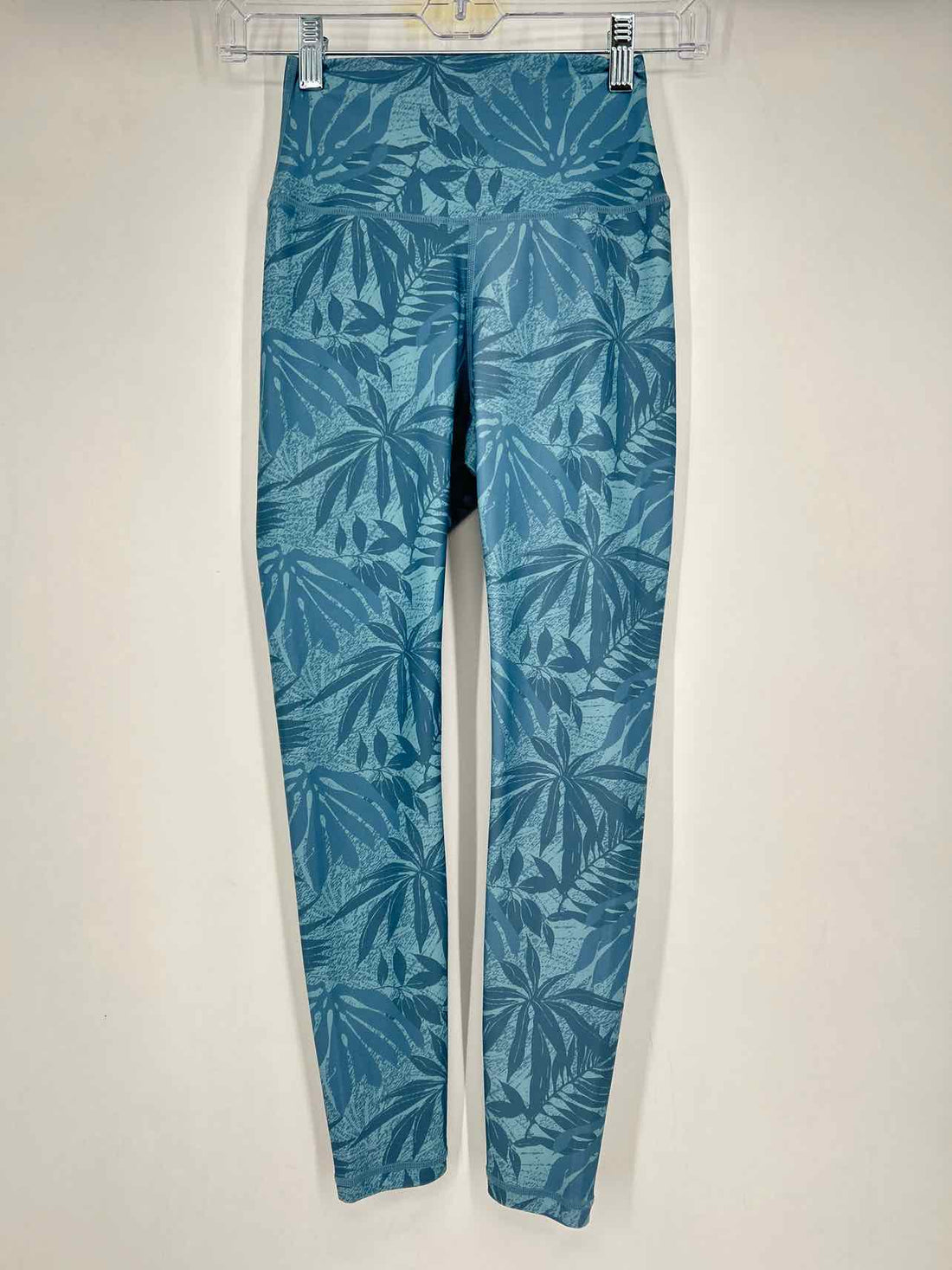P'tula Size S Blue Print Active Leggings