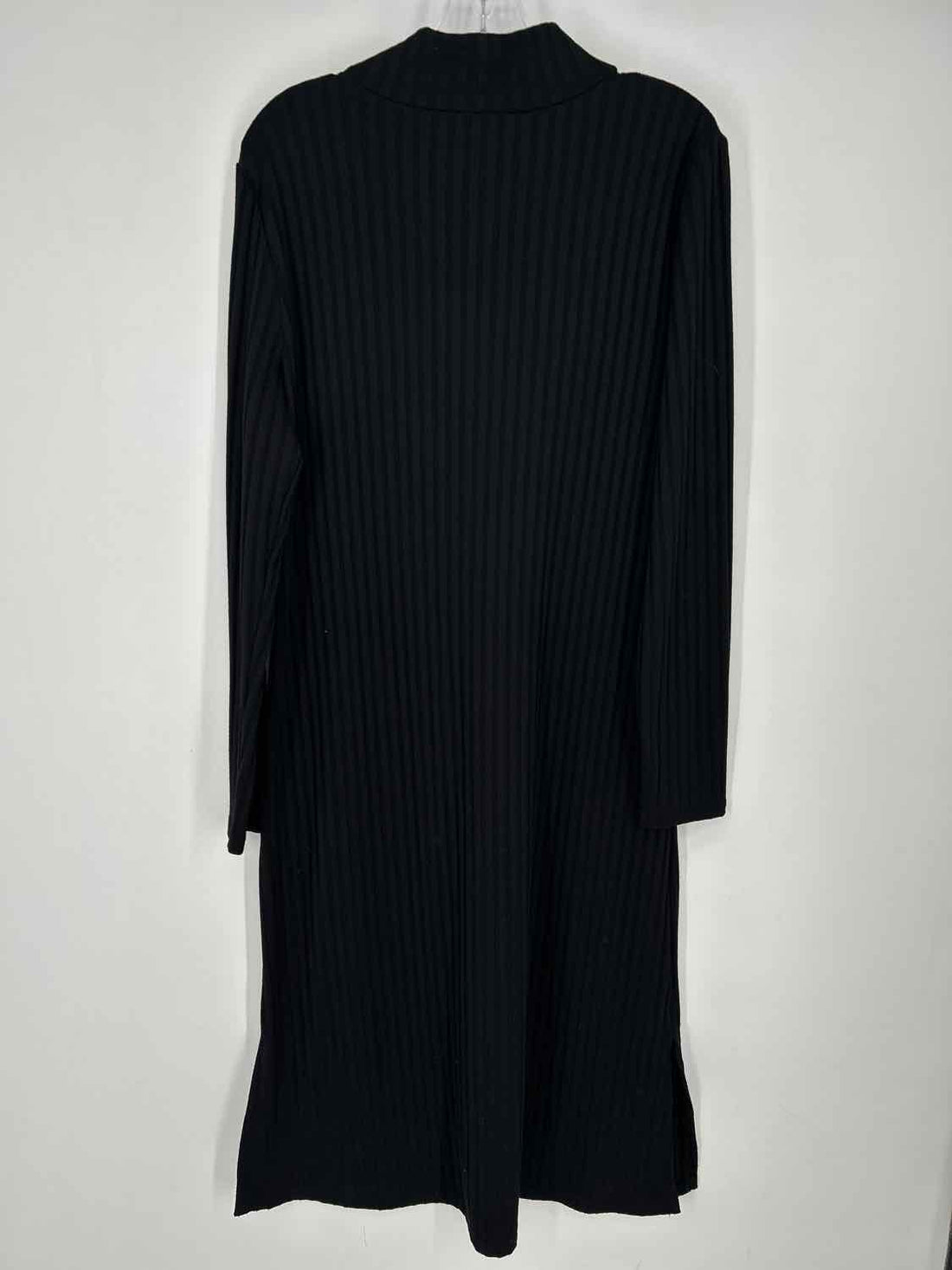 Loft Size L Black Long Sleeve Dress