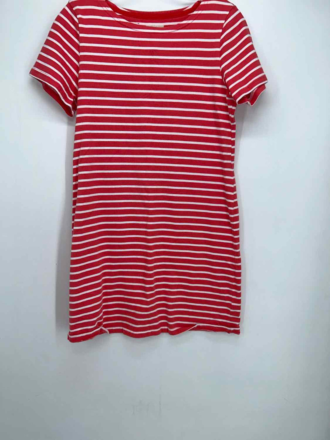 Joules Size 10 Pink & White Striped Dress