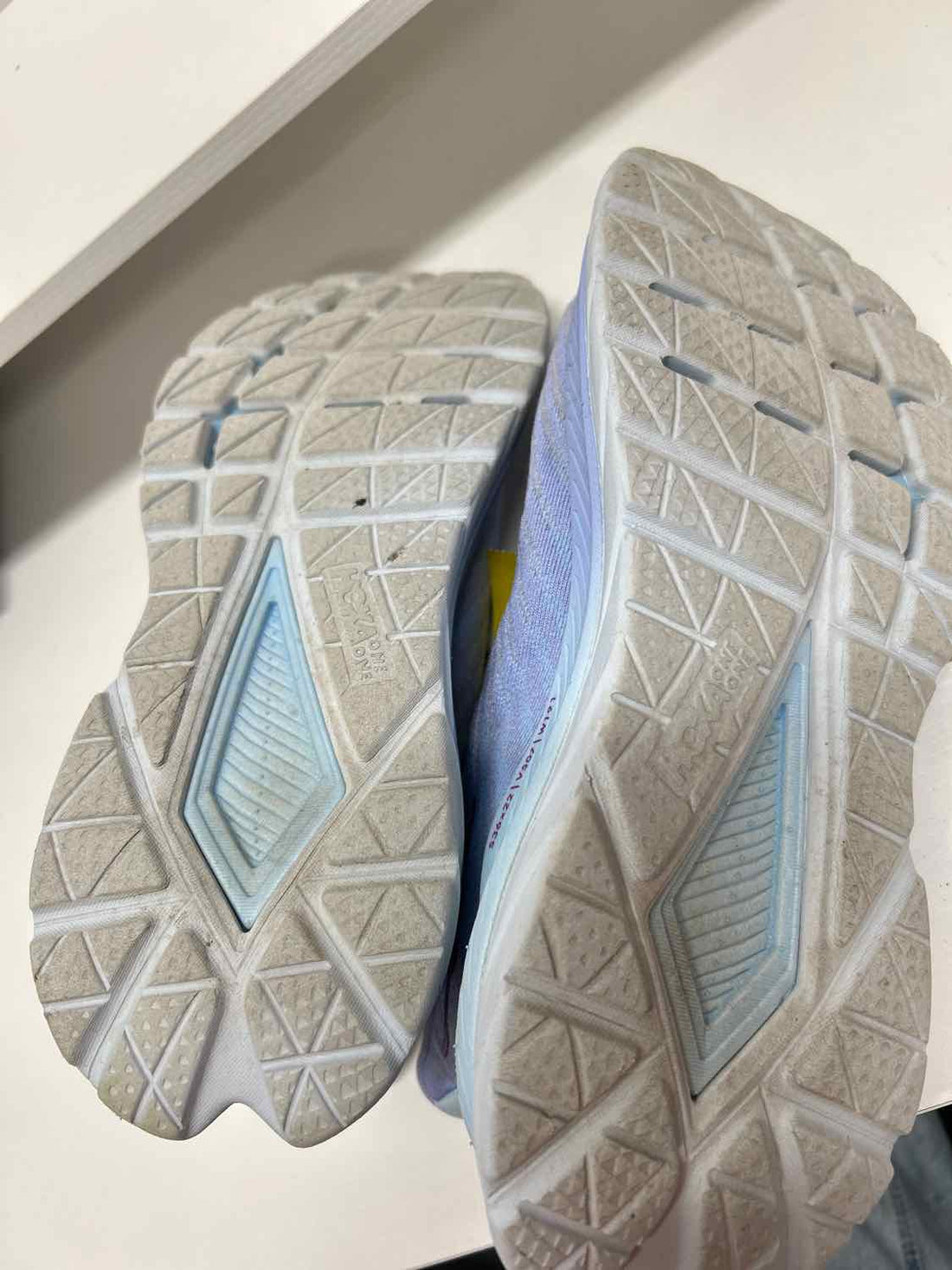Hoka Women Size 7 Purple & Light Blue Sneakers