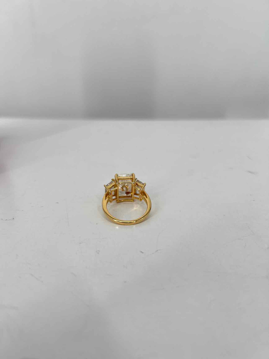 IGI Diamond Past Present Future Ring Size 6.5 14K Gold New LUXURY