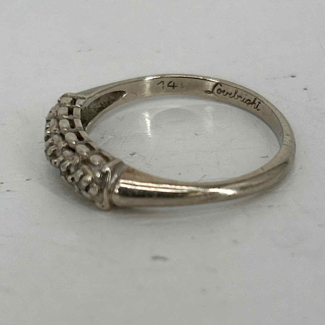 Vintage Ring Size 6 14K Silver Vintage LUXURY