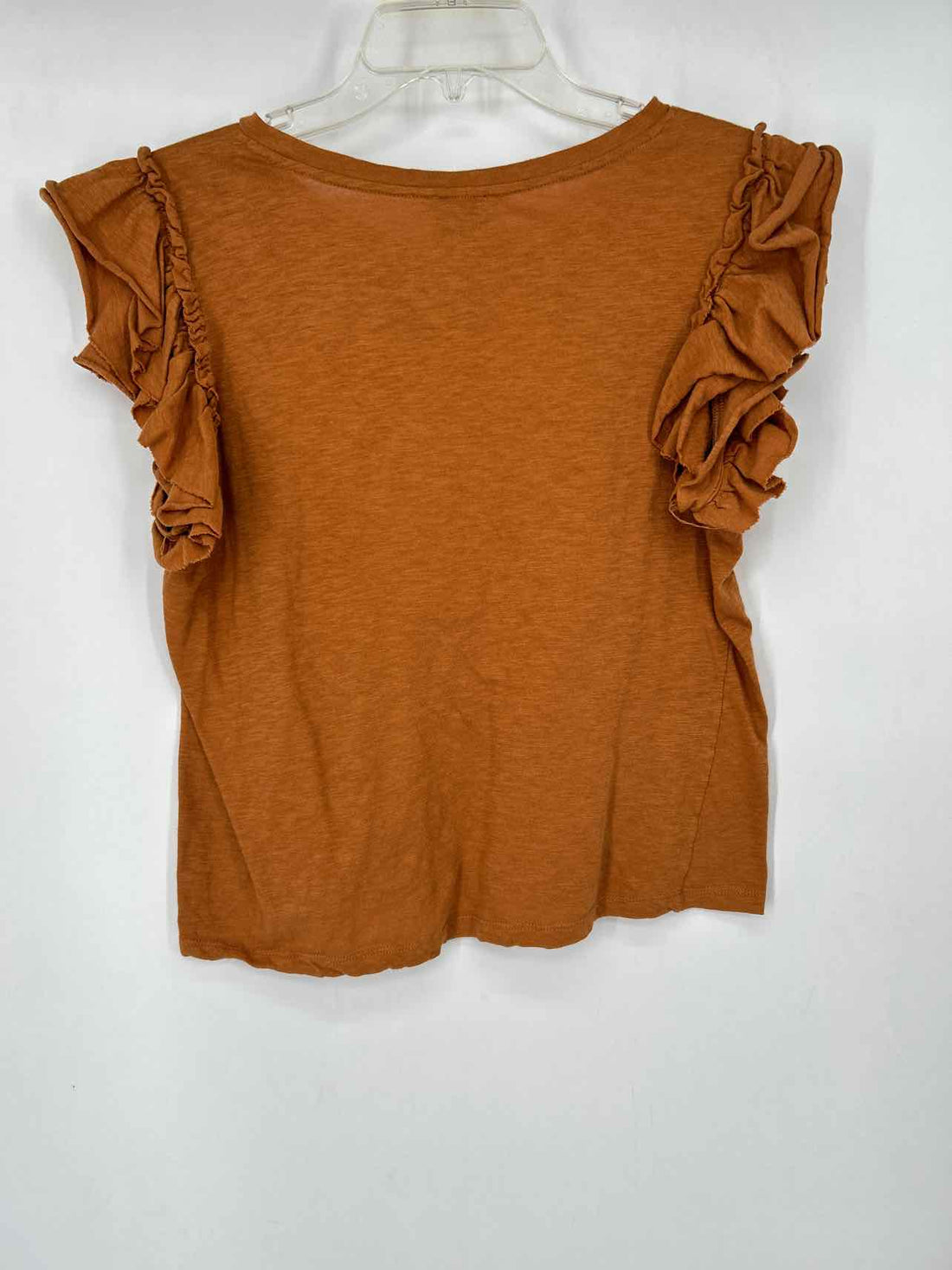 Industry Size L Burnt Orange Short Sleeve