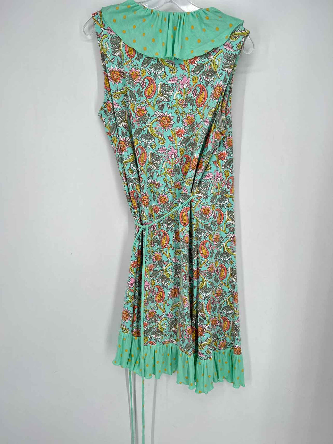 Matilda Jane Size L Mint Floral Dress