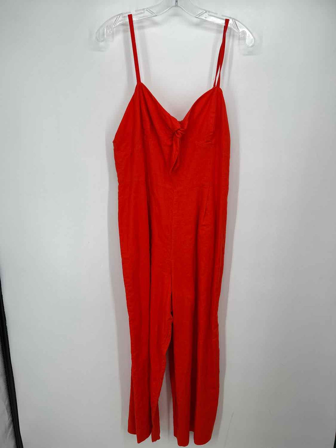 J Crew Size 12 Orange Sleeveless Jumpsuit
