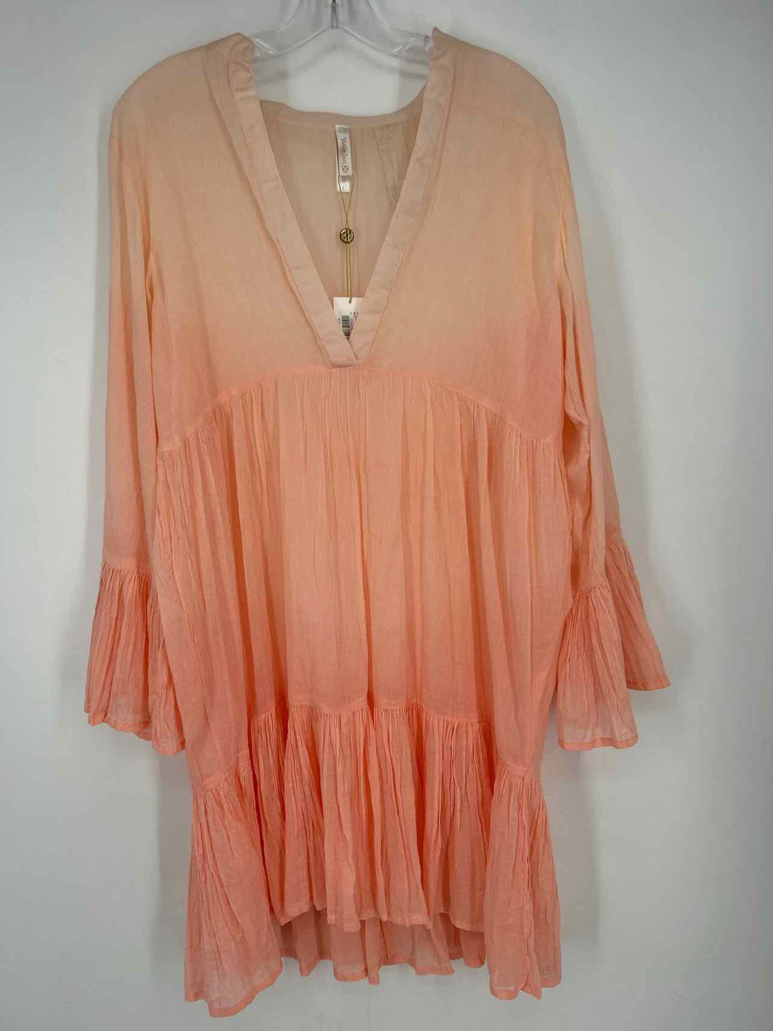 Helen Jon Size L Peach Ombre NWT Dress