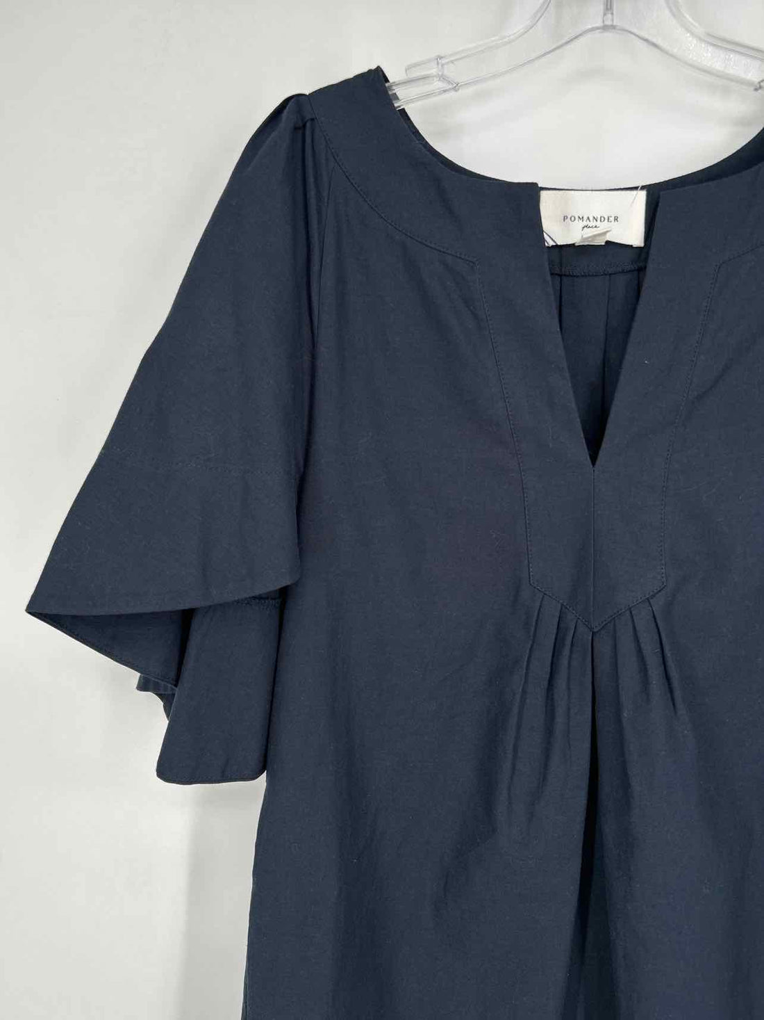 Pomander Place Size S Dark Navy Short Sleeve Dress