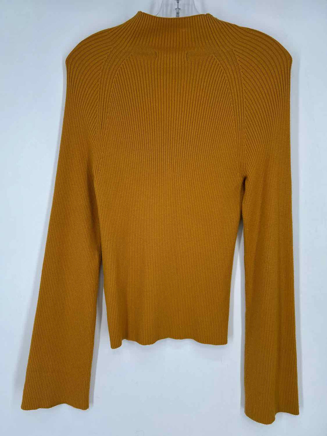 Banana Republic Size S Mustard Ribbed Long Sleeve