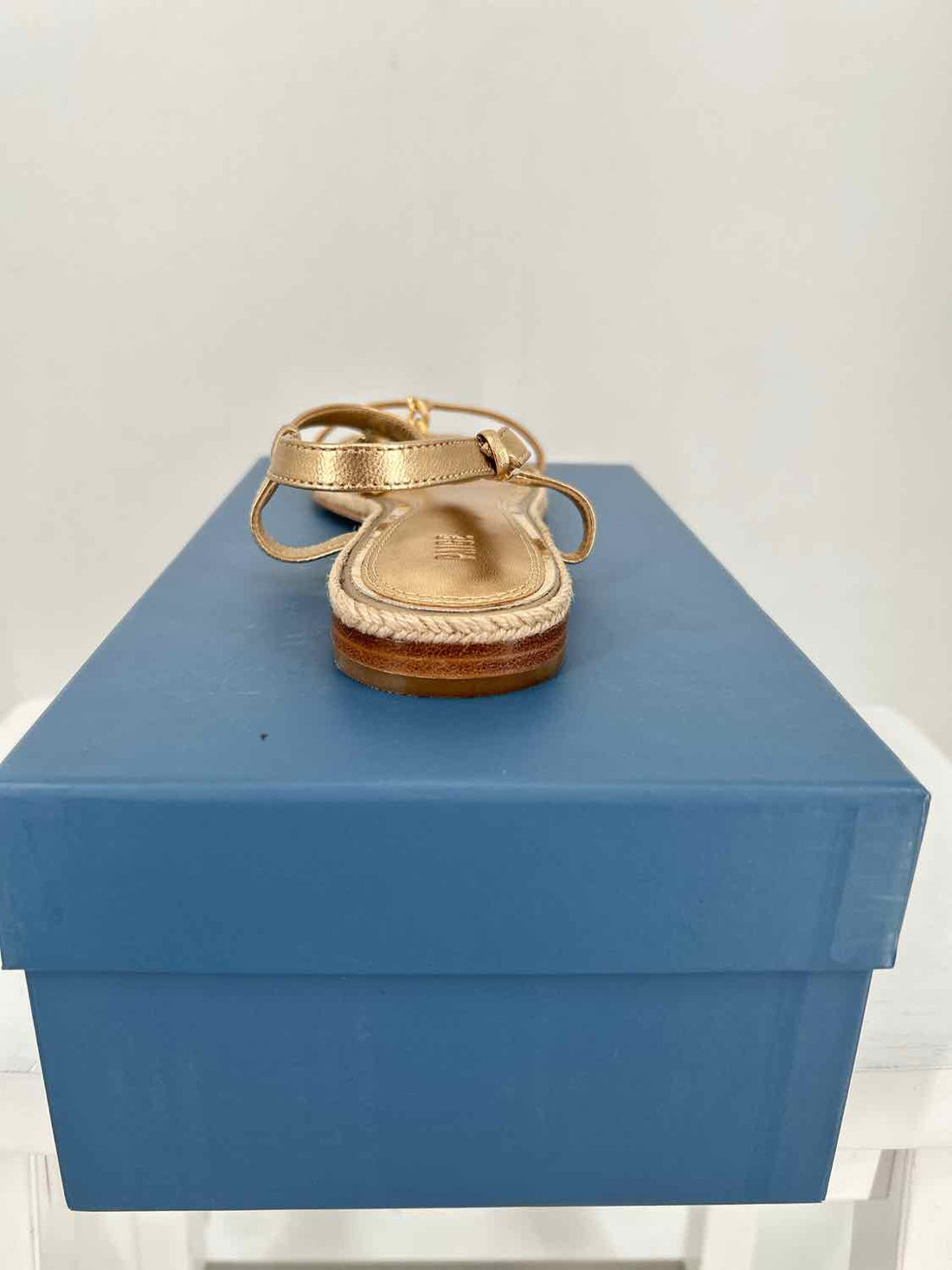 Paige Women Size 9 Gold New In Box Rumi Sandals