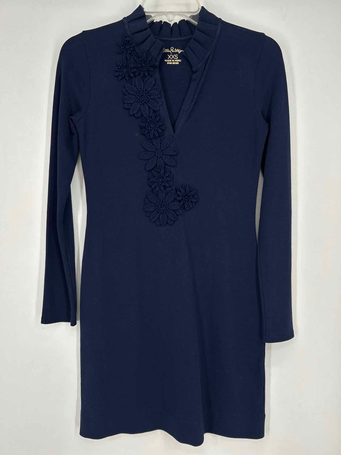 Lilly Pulitzer XXS Navy Long Sleeve Lilly Pulitzer Dress