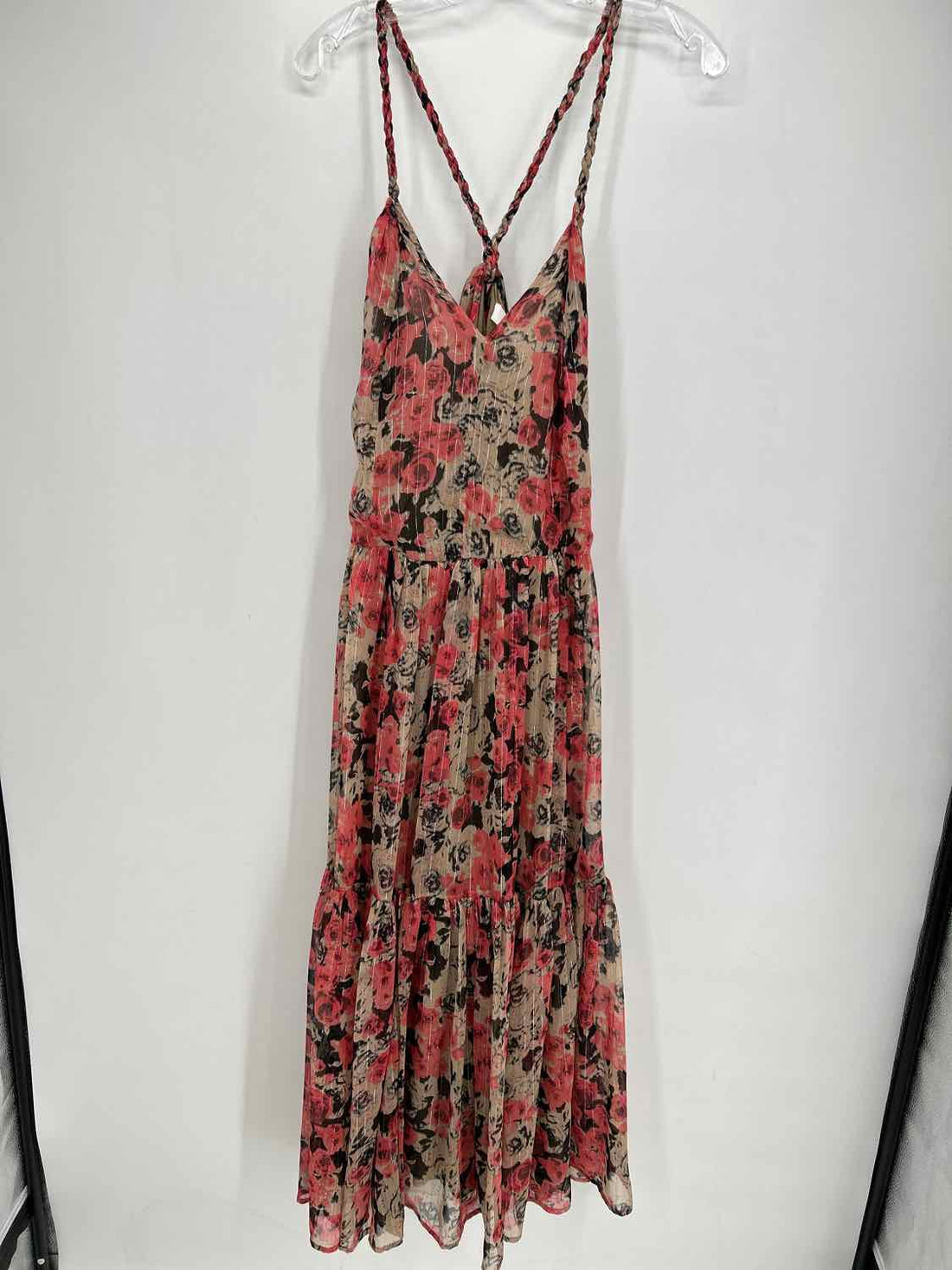 ASTR Size XS Tan Print NWT Maxi