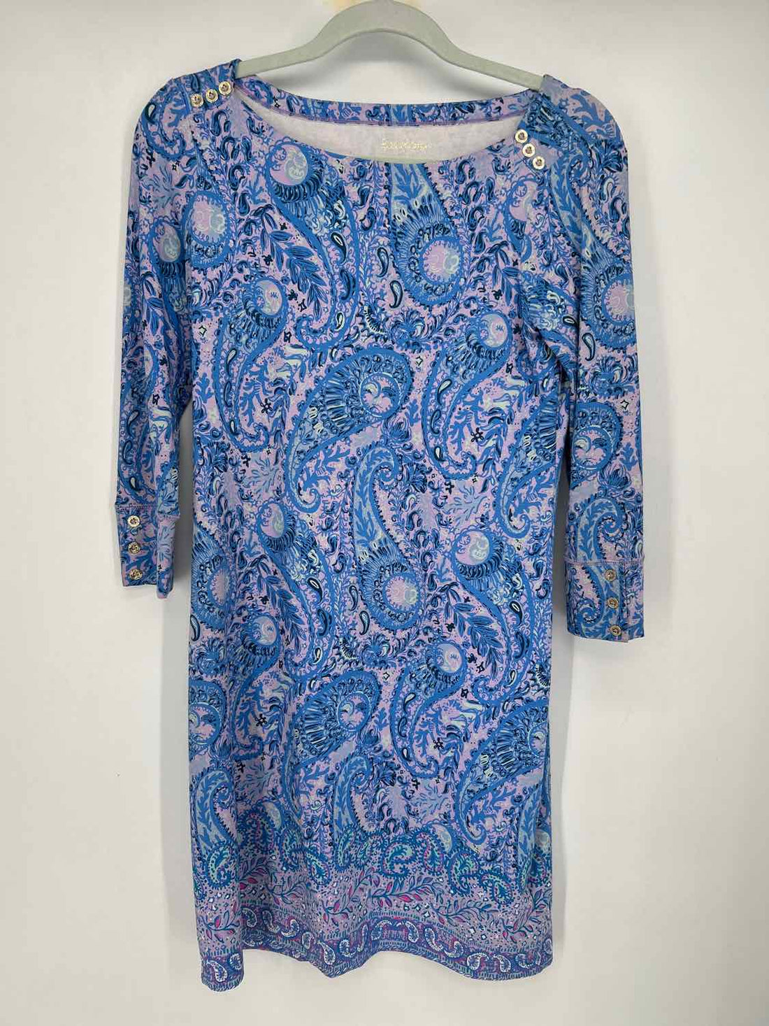 Lilly Pulitzer S Purple & Blue Print Lilly Pulitzer Dress