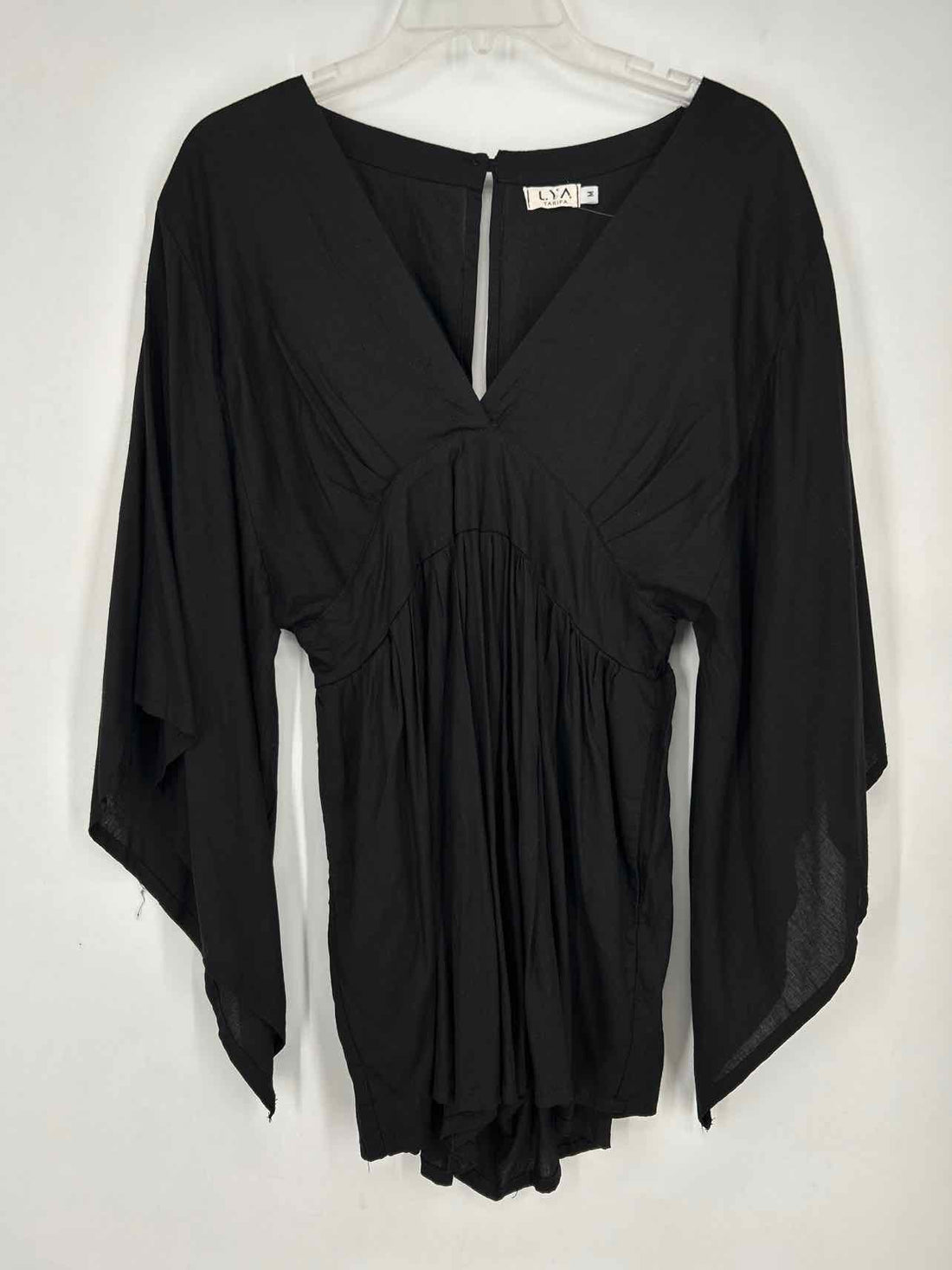 LYA Tarifa Size M Black Long Sleeve Rompers
