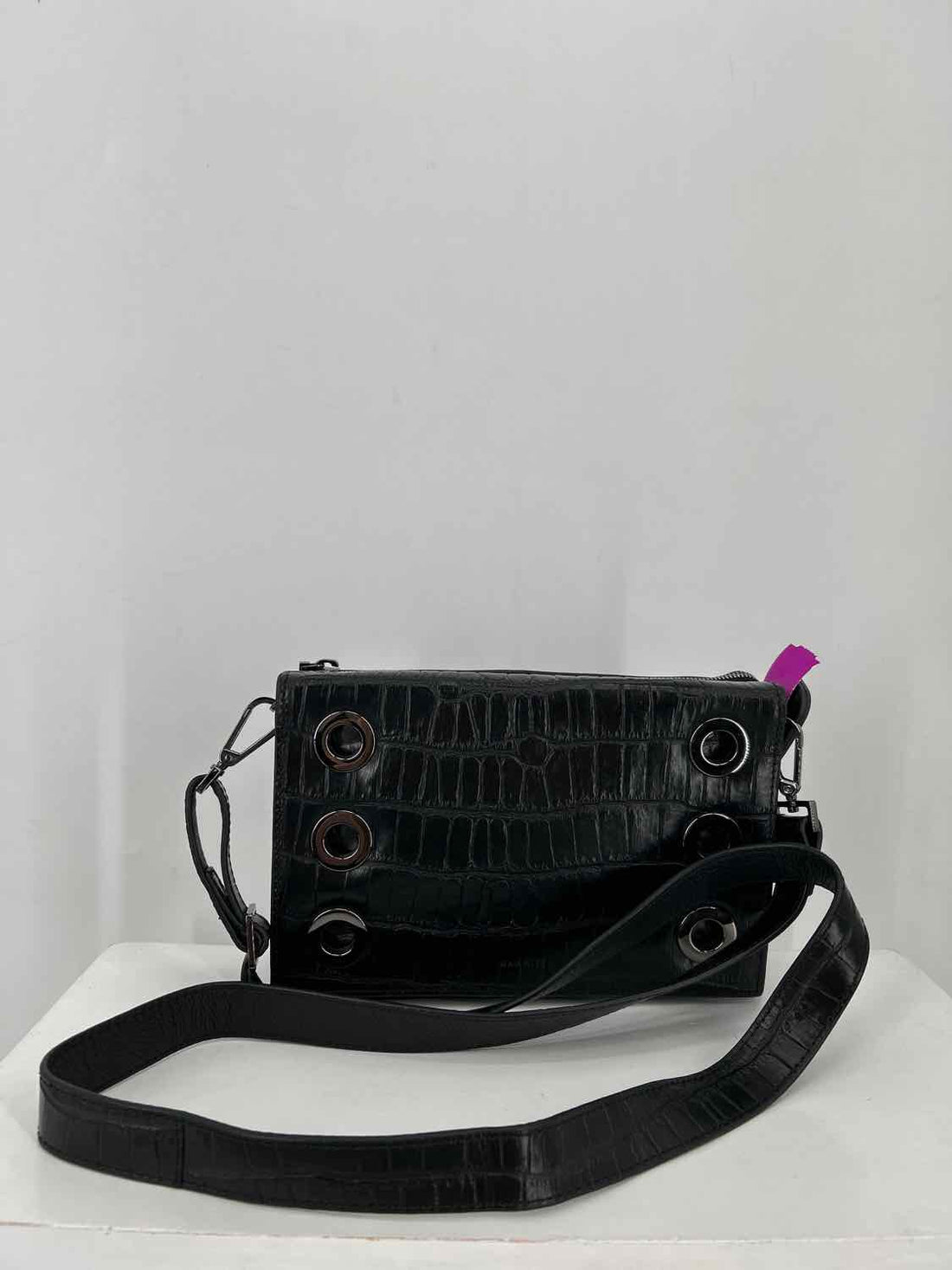 Hammitt Black Leather Convertible Crossbody
