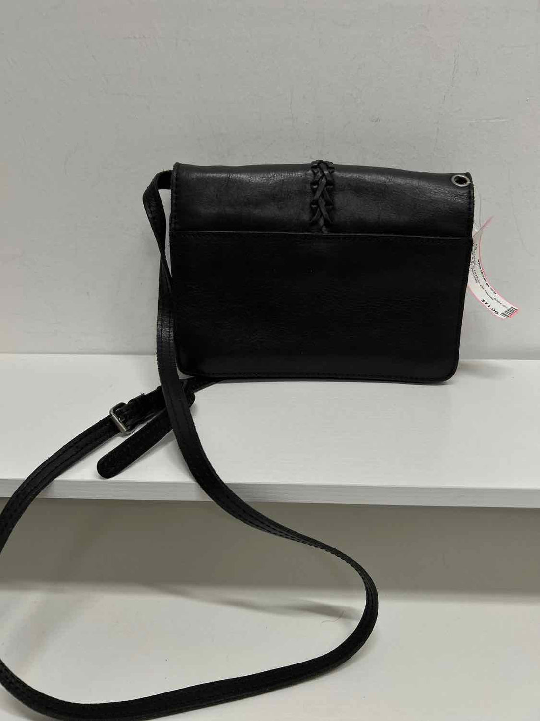 Patricia Nash Black Leather Pre Owned Crossbody