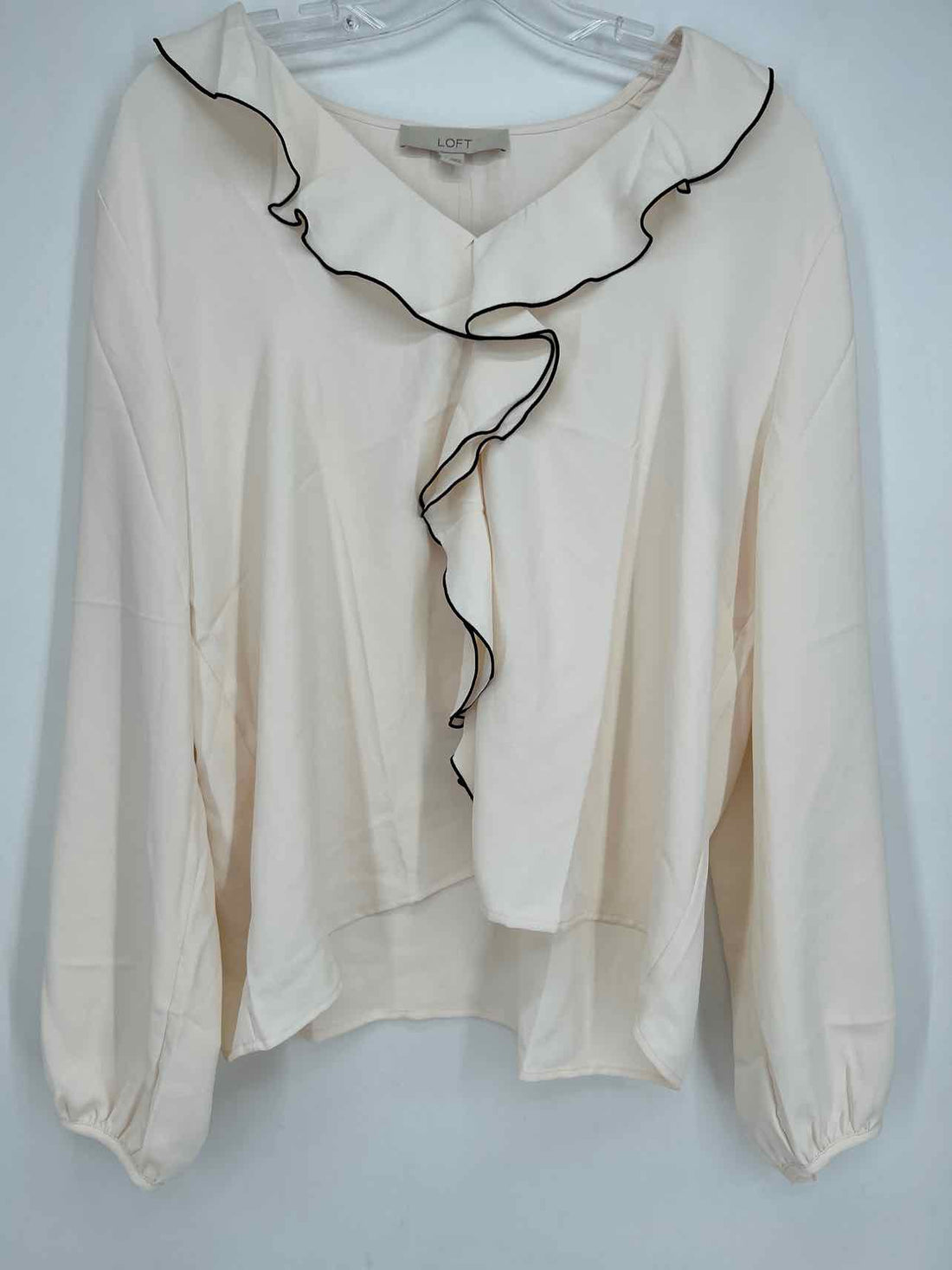 Loft Size L Ivory NWT Long Sleeve