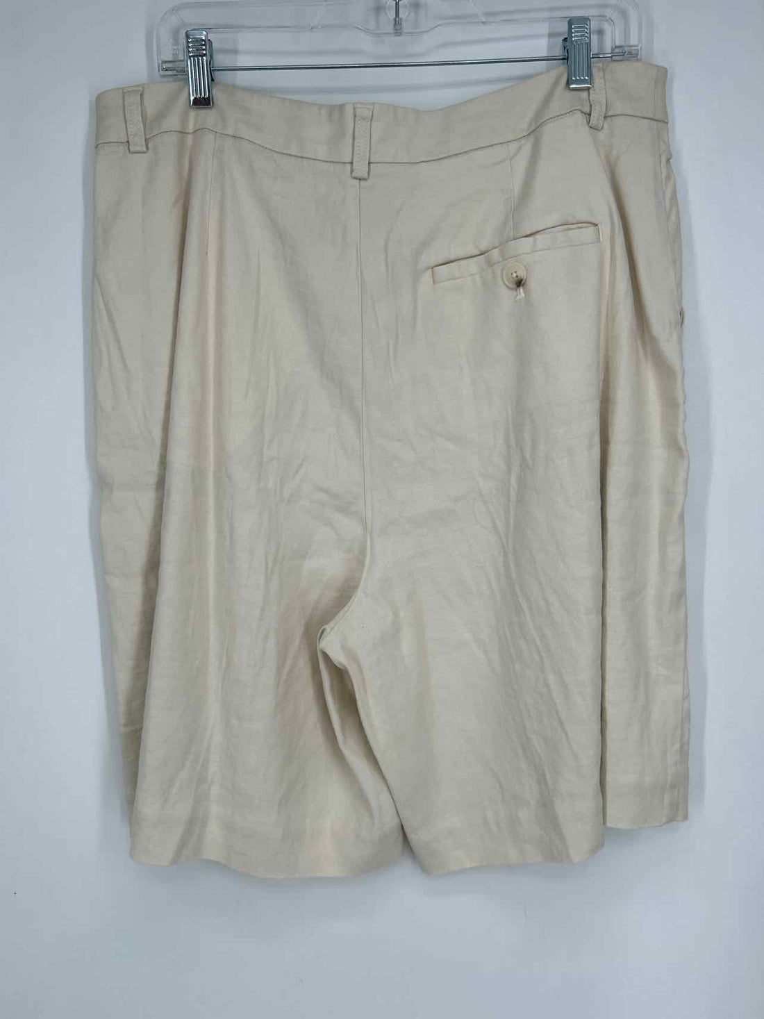 Maeve Size 14 Cream Shorts