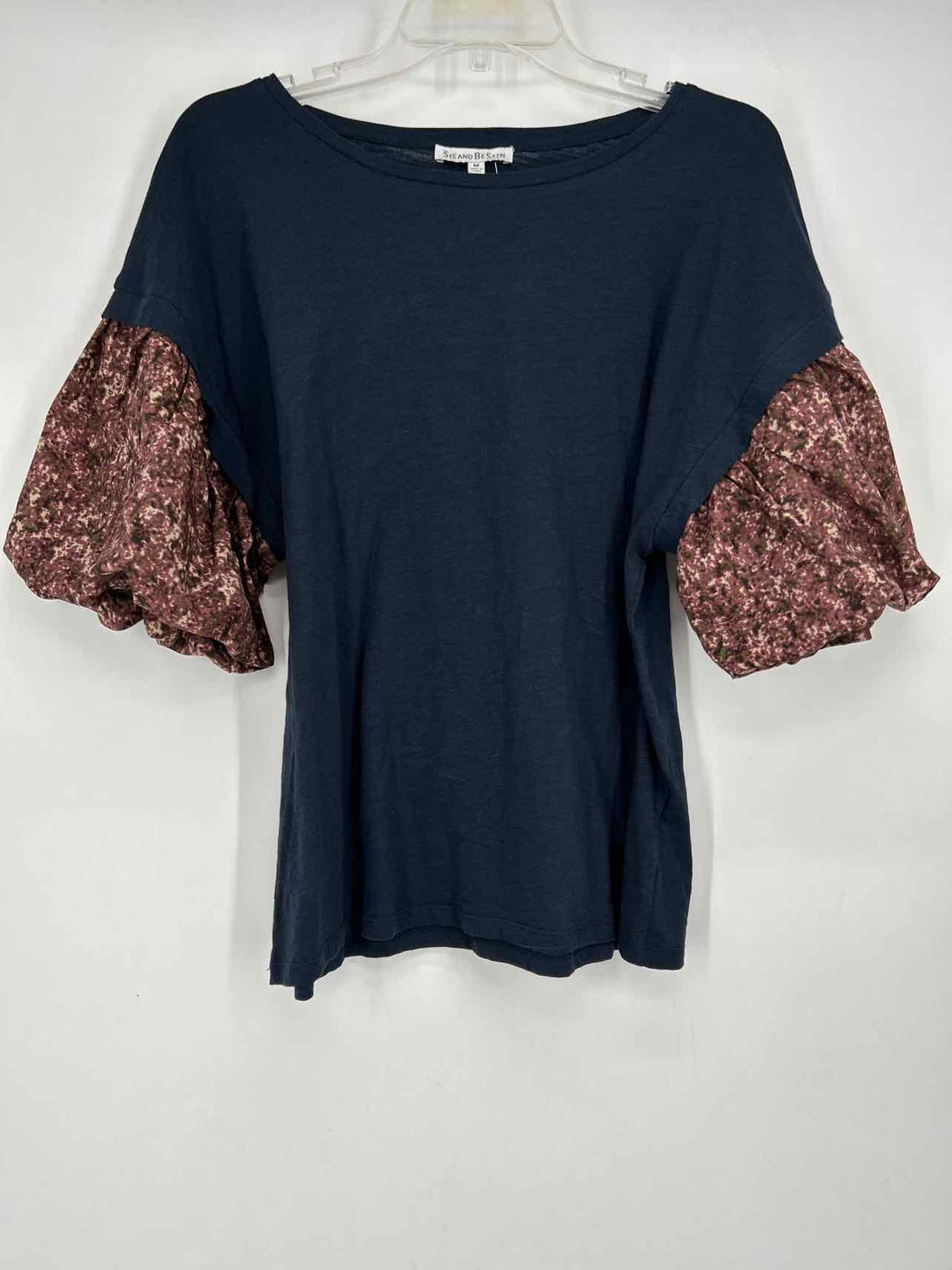 See And Be Seen Size M Dark Navy Short Sleeve