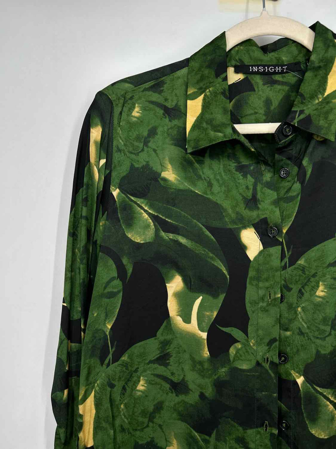 Insight Size S Green & Black Long Sleeve