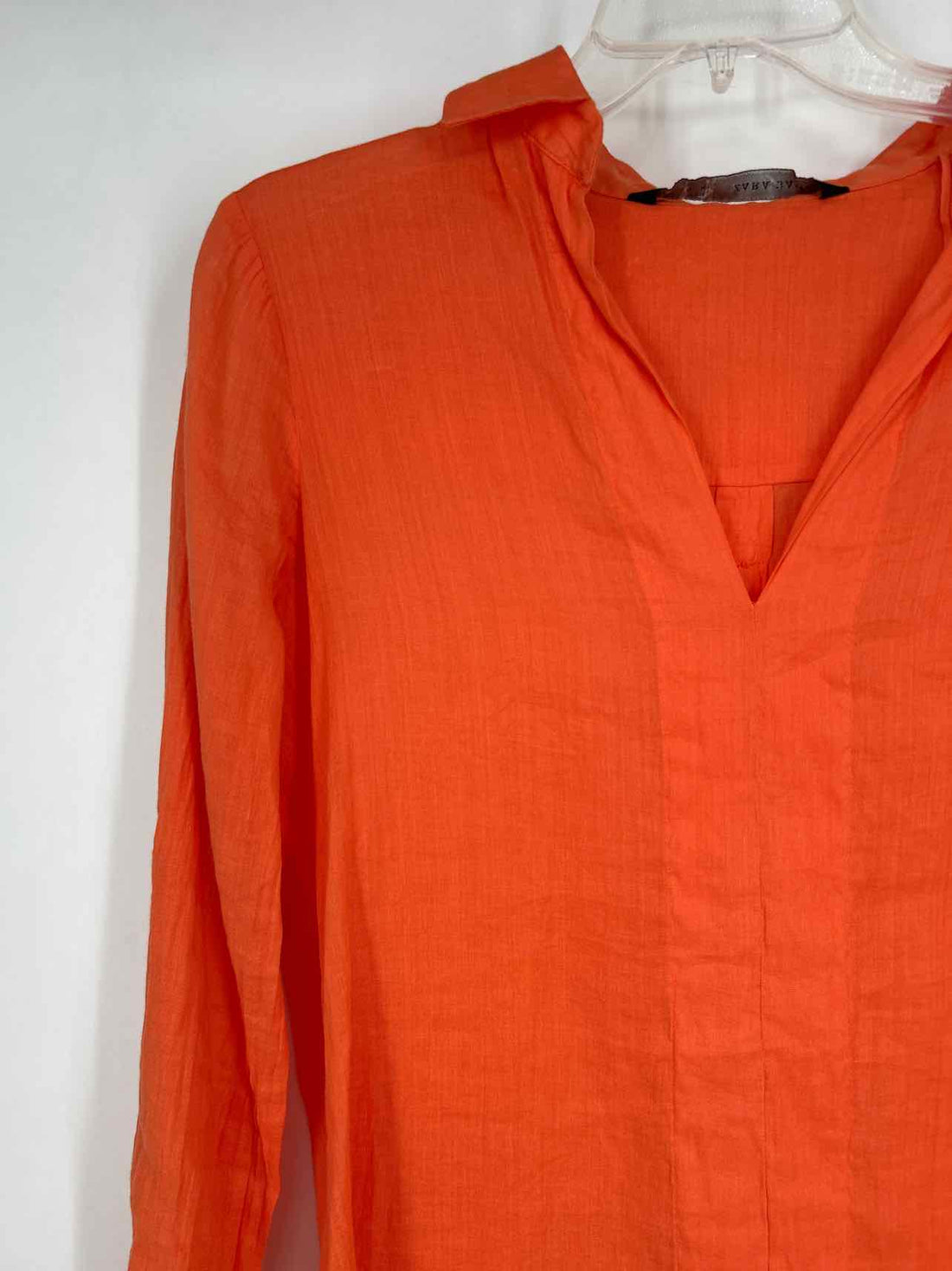 Zara Size S Orange Long Sleeve