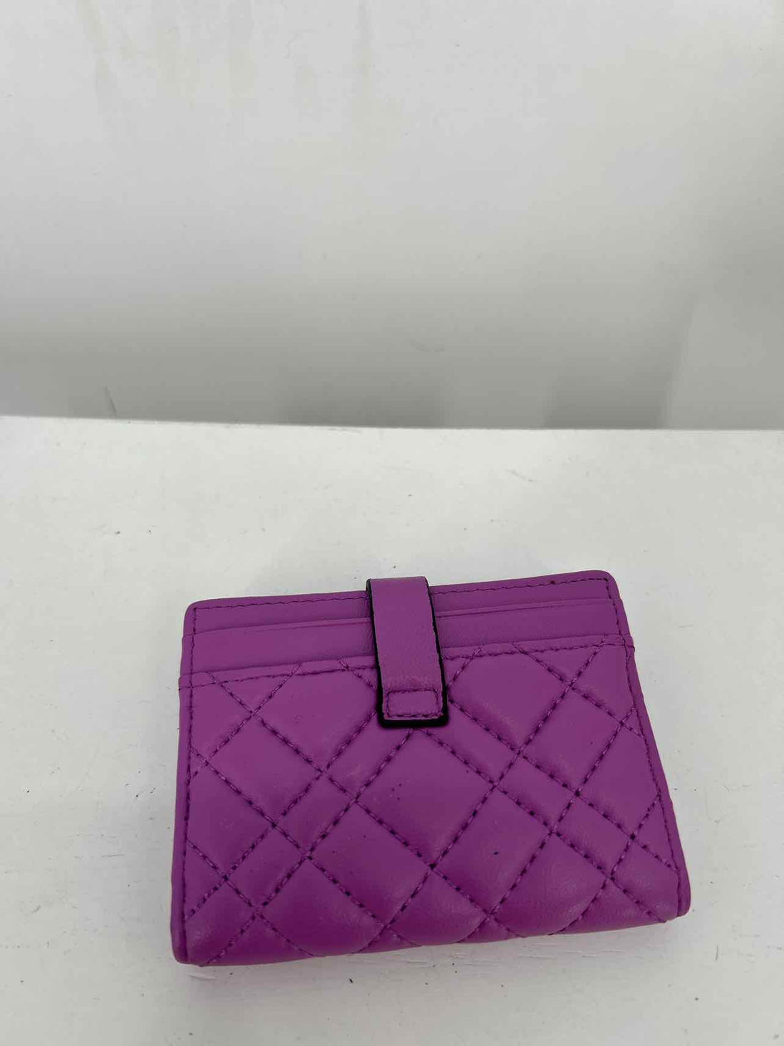 Kurt Geiger Purple Quilted Like New Wallet