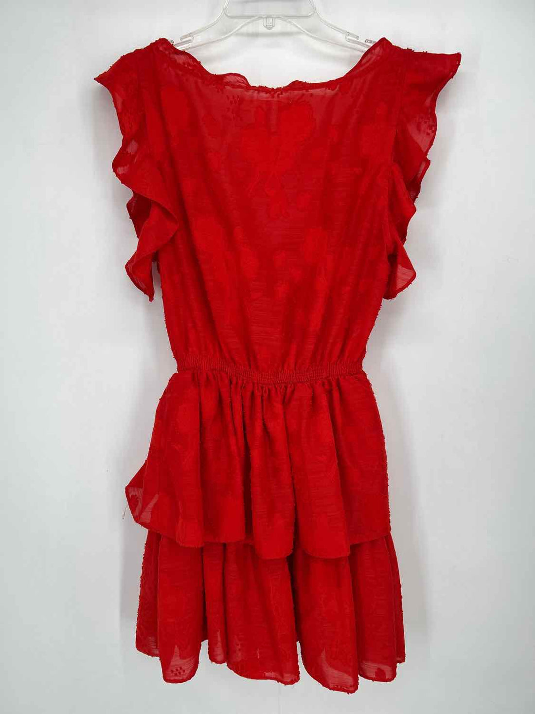Chelsea & Violet Size M Red Short Sleeve Dress