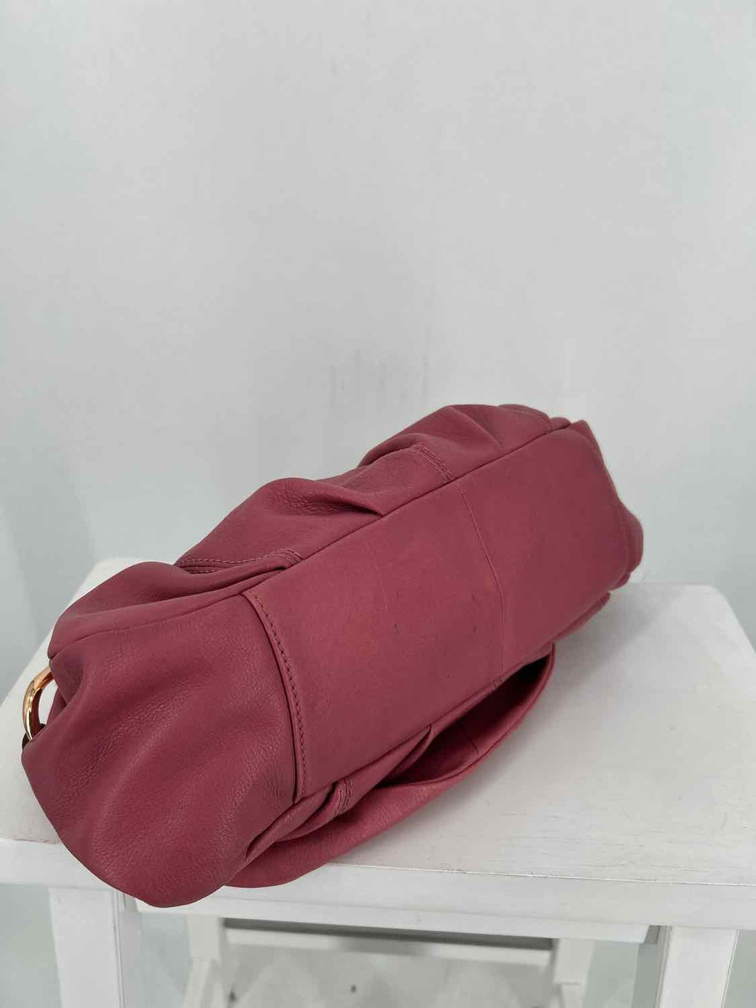B Makowsky Mauve Shoulder Bag