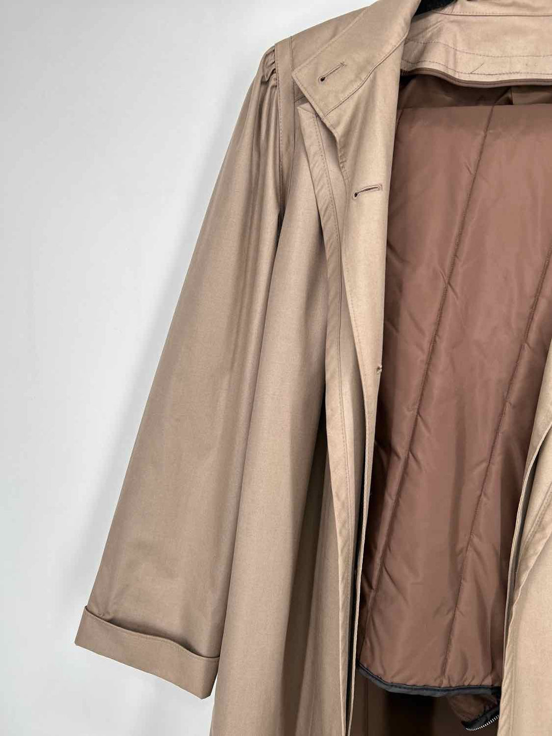 London Fog Size 12 Tan Trenchcoat