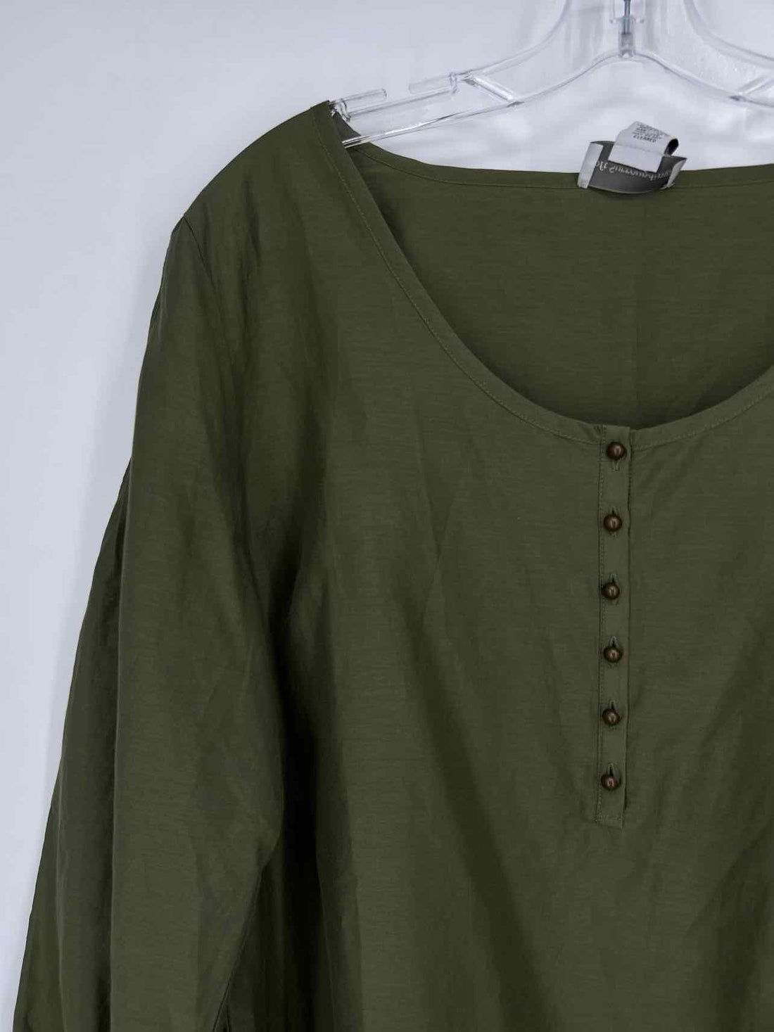 Soft Surroundings Size XL Green Long Sleeve