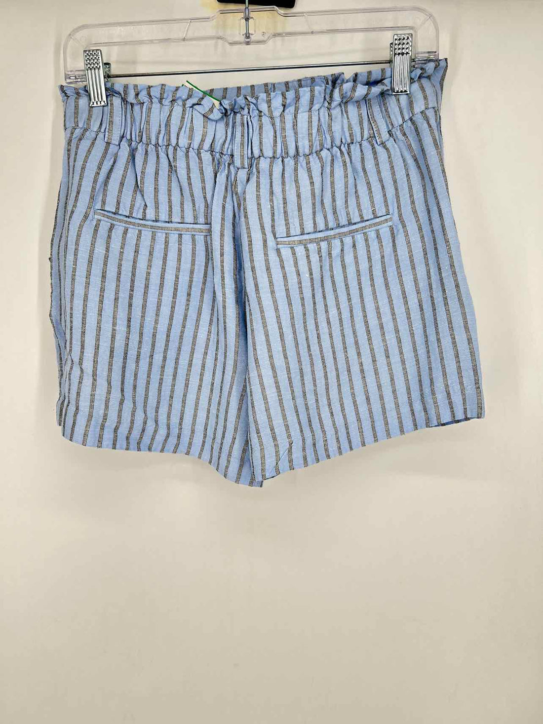 Loft Size S Blue Stripe Shorts