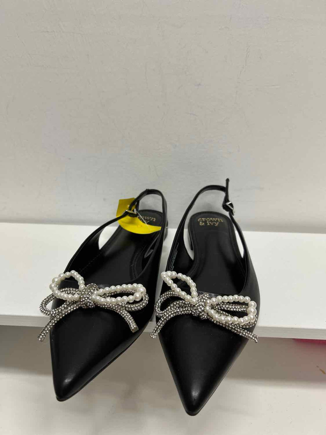 Crown & Ivy Women Size 8 Black Flats