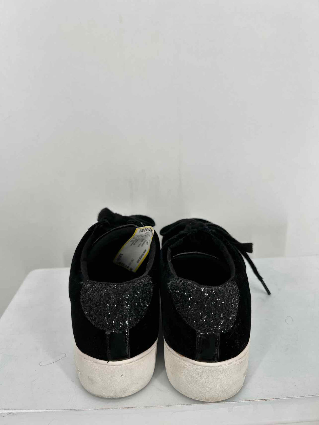 Michael Kors Women Size 10 Black Velvet Sneakers