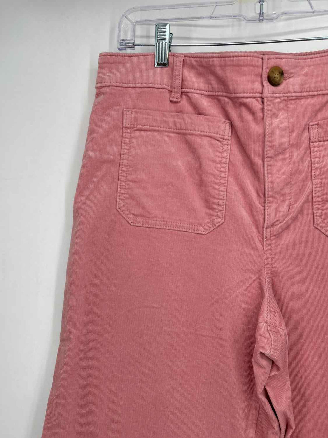 Loft Size 12 Pink Corduroy Pants