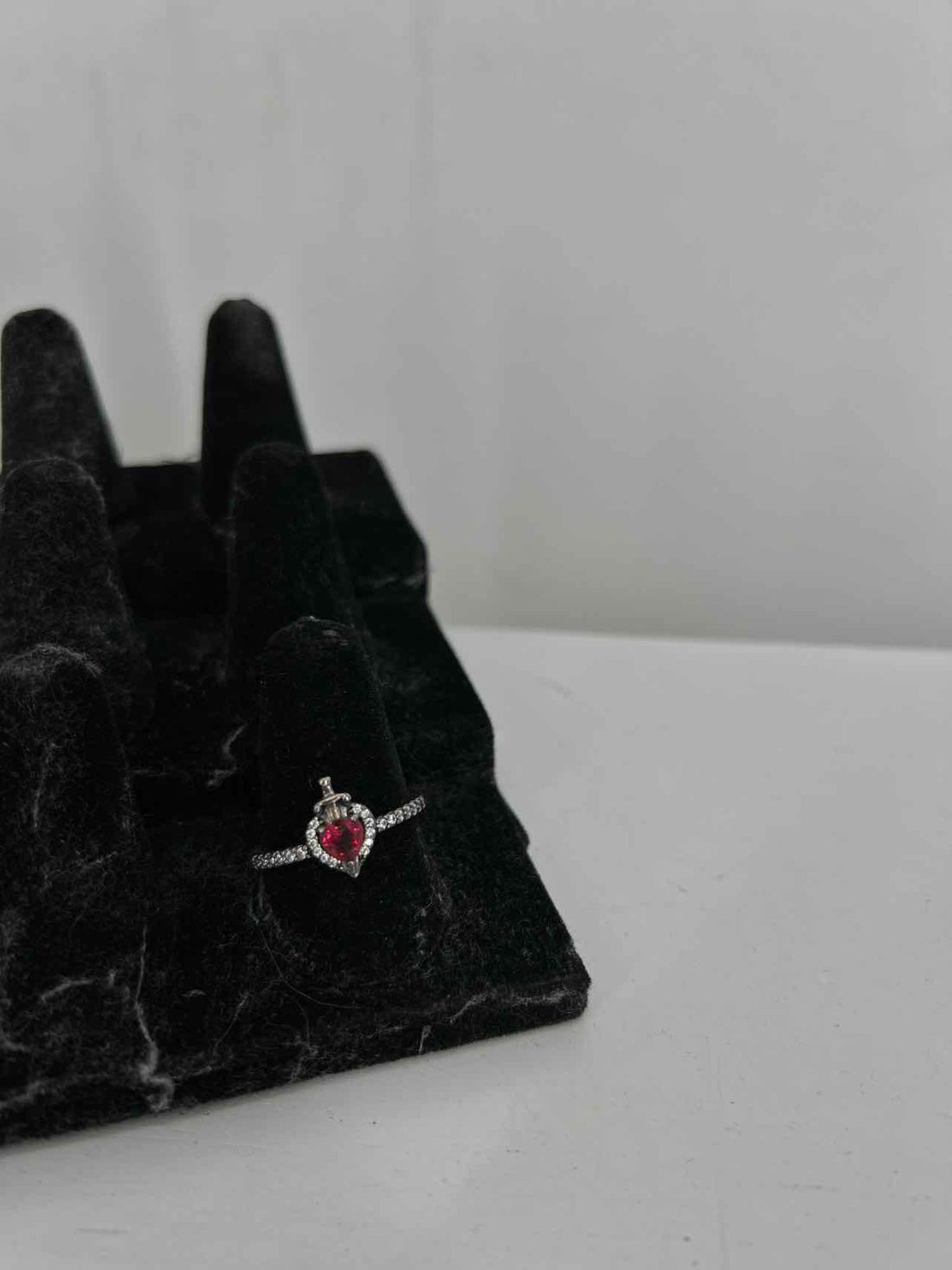 Disney x Pandora Evil Queen Size 9.5 Ruby Ring