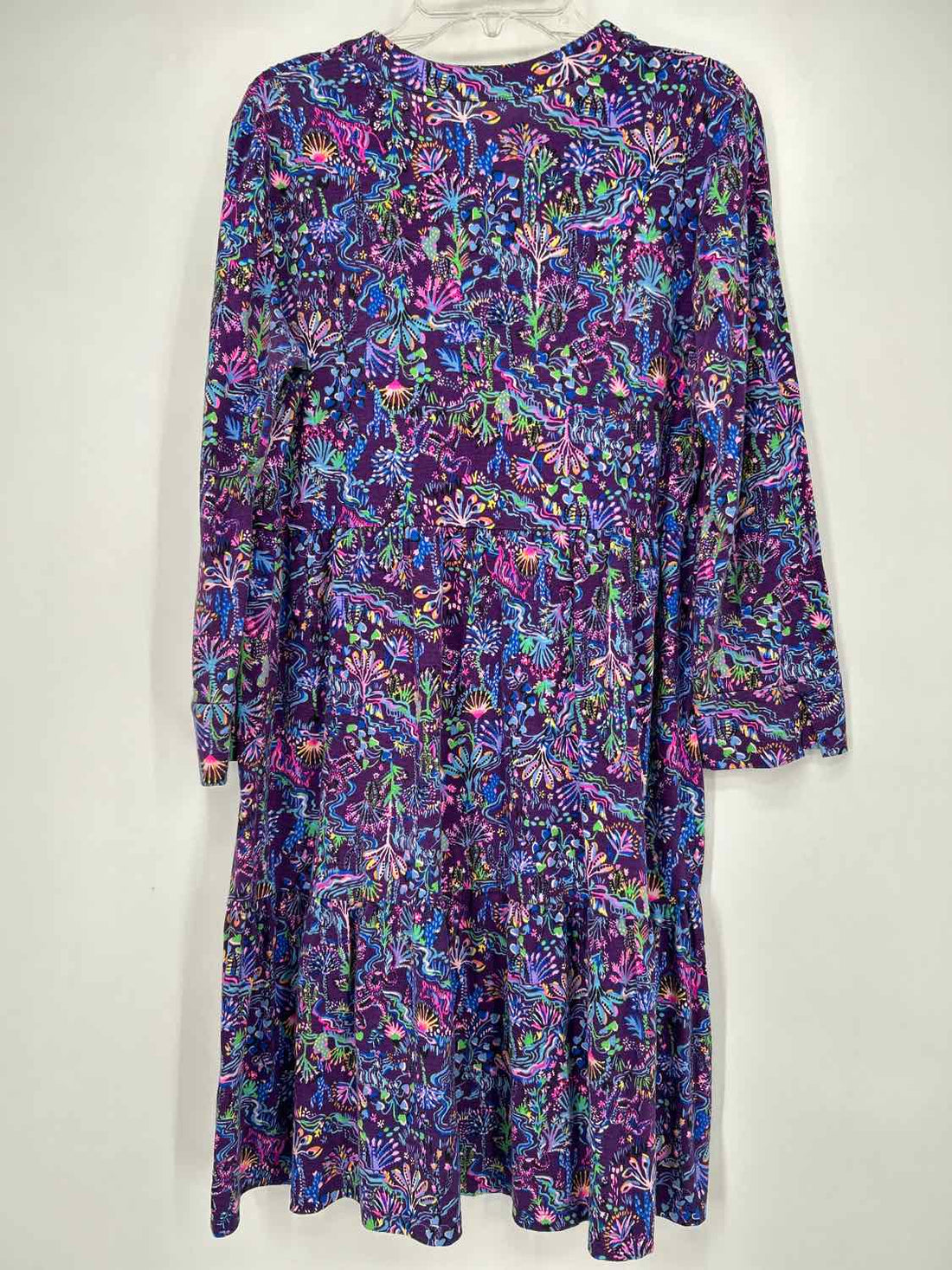 Lilly Pulitzer Size S Dark Purple Floral Dress
