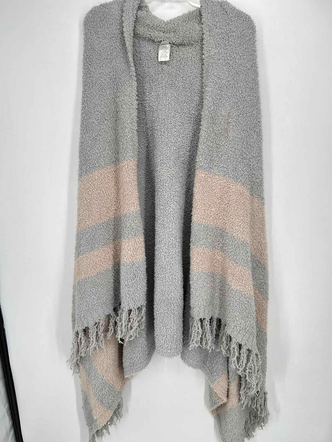 Barefoot Dreams Size OS Gray & Tan Cardigan