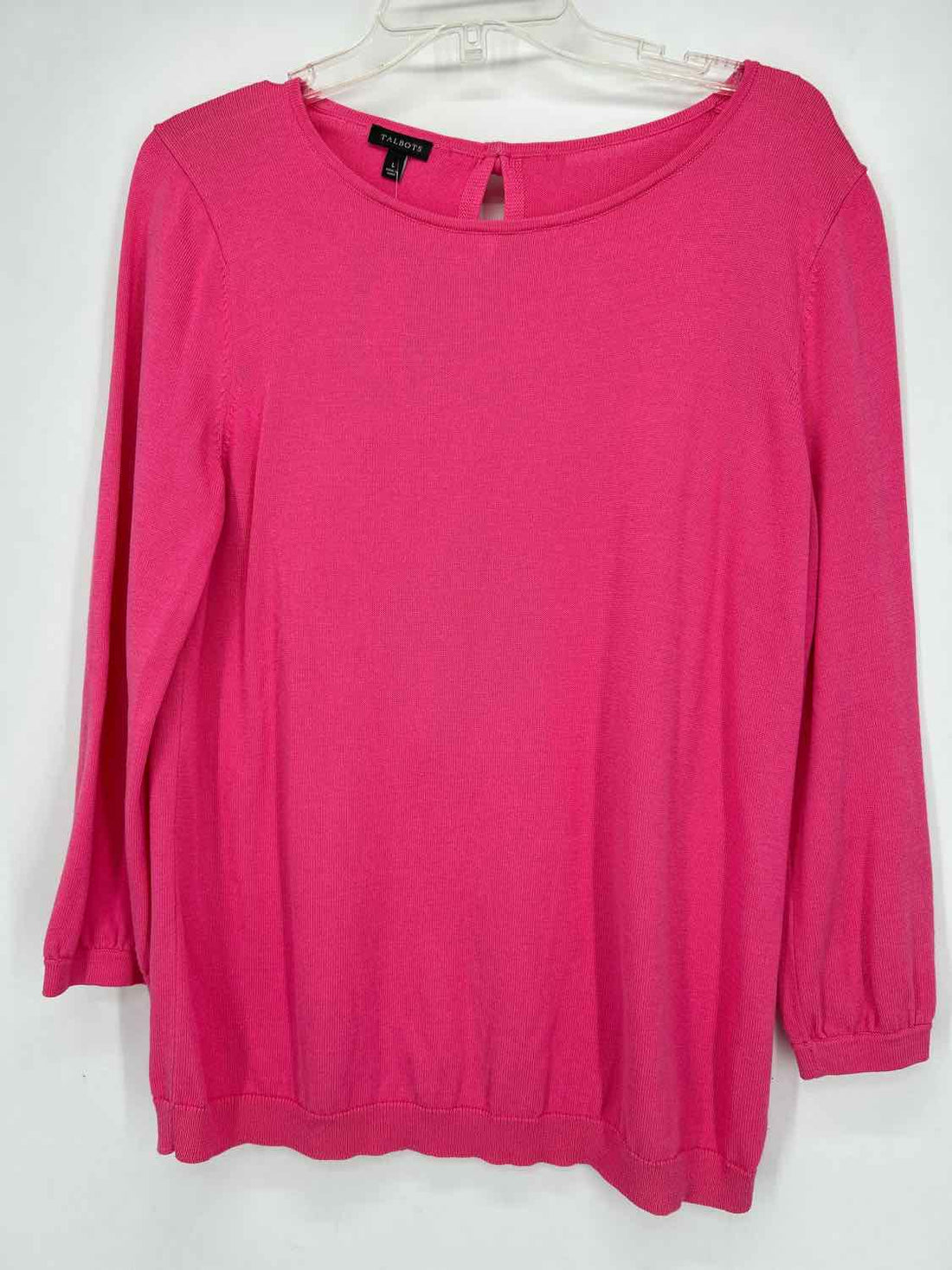 Talbots Size L Pink Long Sleeve